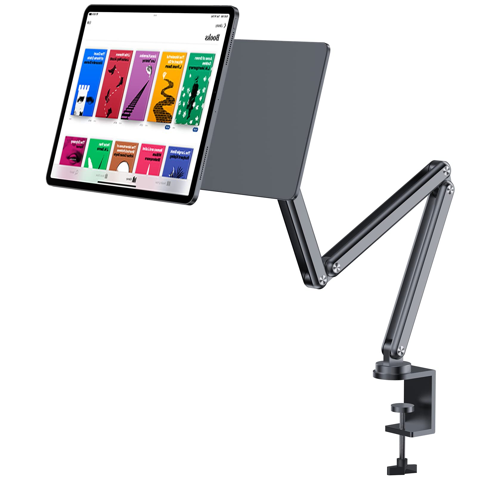 KU XIU Magnetic iPad Pro 12.9 Stand - Foldable Adjustable Tablet Holder for iPad Air 13