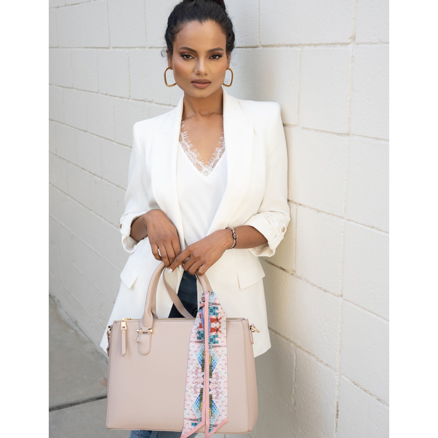Paris Twilly Silk Scarf - Elegant Fashion Accessory for Women | Perfect for Handbags, Hats & Gifts