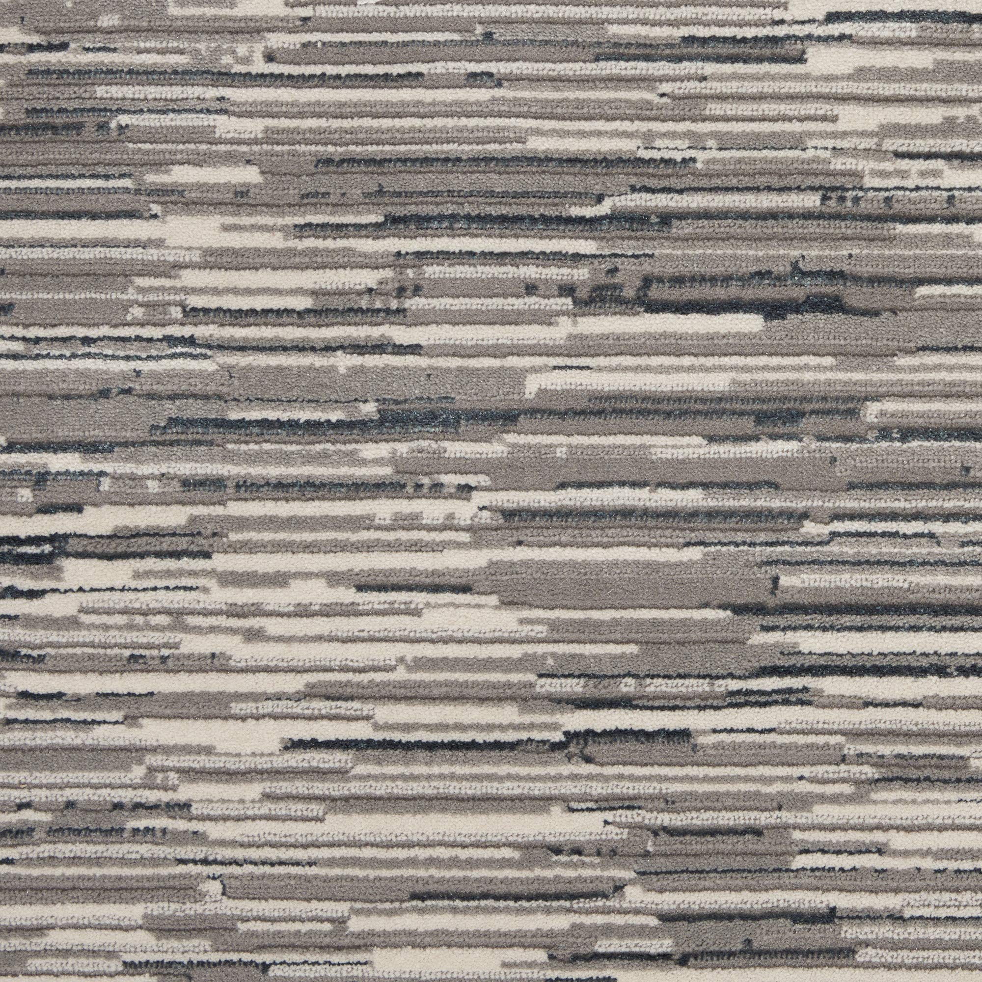 Michael Amini MA90 Uptown Abstract Grey/Ivory 2'2
