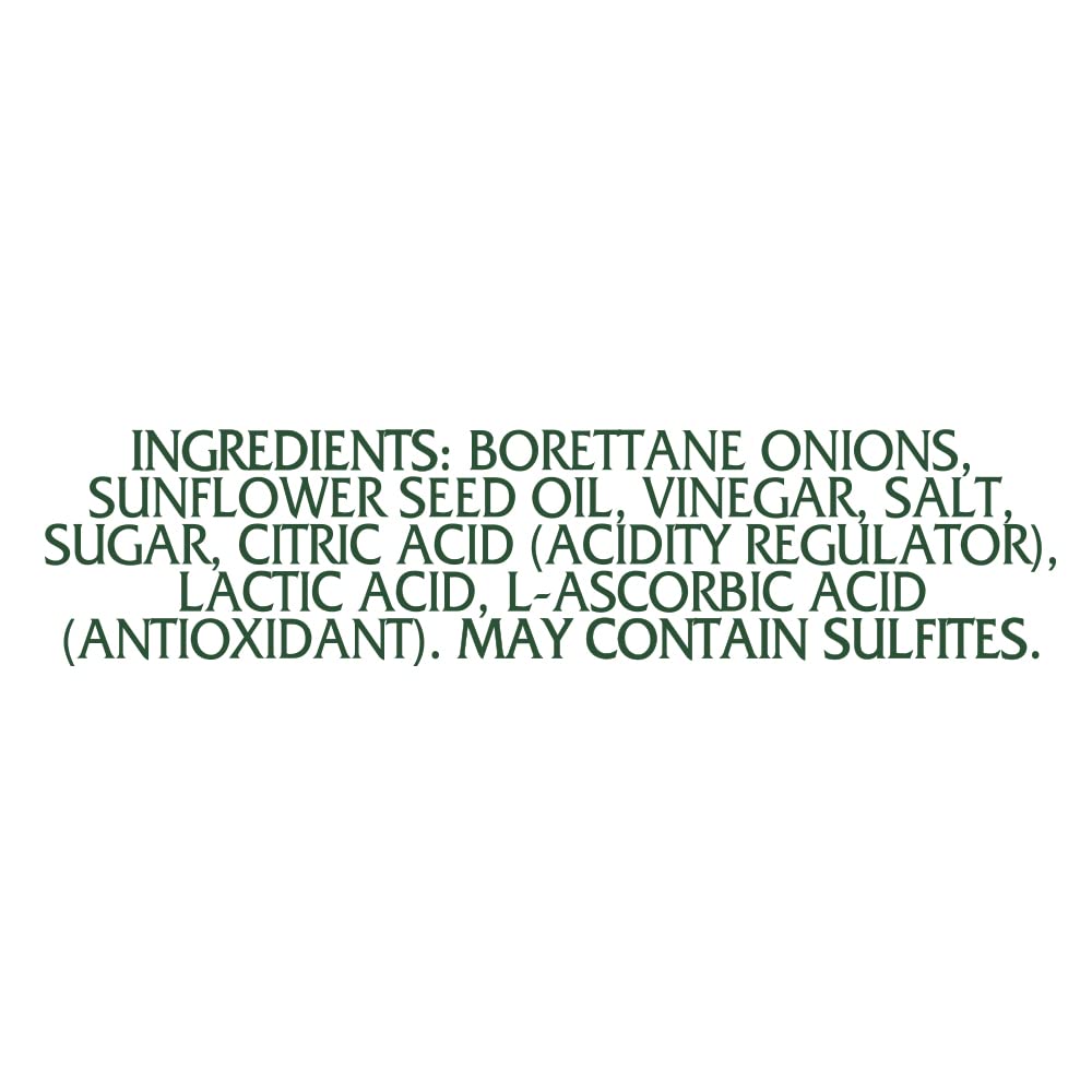 Mantova Borettane Grilled Onions - 11.3 oz (Pack of 2) | All-Natural Italian Borettana Onions | Vegan, Non-GMO, No Artificial Additives | Perfect for Salads, Pizzas & Sandwiches