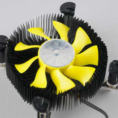 Akasa AK-CC7118HP01 CPU Cooler - High Performance Cooling Fan & Heatsink for Intel LGA775/1155/1156 Sockets - Perfect for Gaming PCs & Workstations