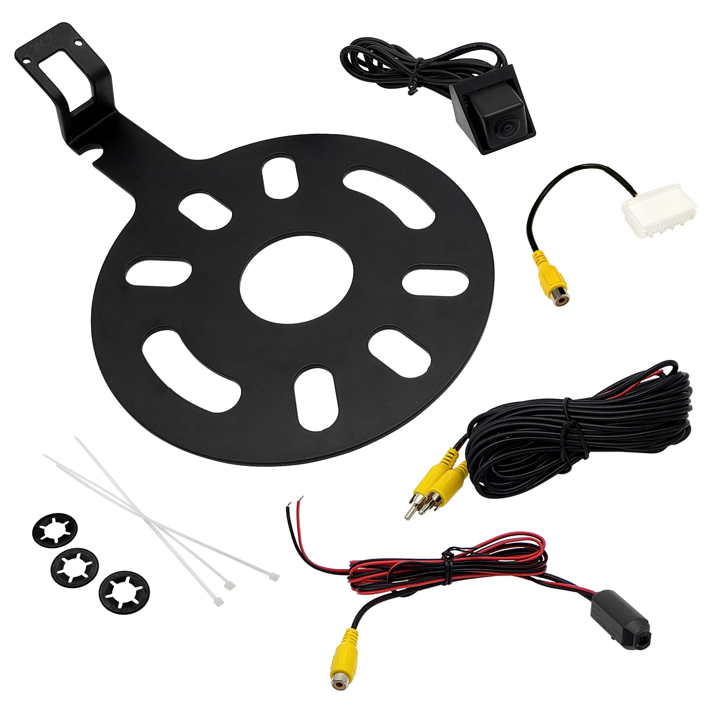 Jeep Wrangler Spare Tire Mount Backup Camera - OEM Monitor Adapter Replacement for Tailgaters | Off-Road Adventure & Parking Safety Solution