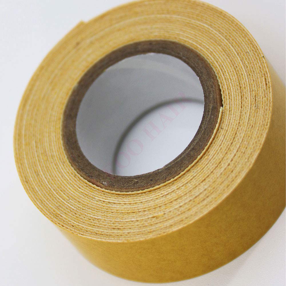 Double Sided Adhesive Roll Tape for Hair Systems - 3/4 Inch x 3 Yards - Strong Hold for Toupees, Wigs & Hair Extensions | Waterproof & Sweat Proof | Perfect for Daily Wear, Sports & Special Occasions
