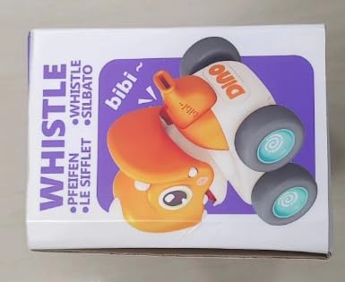 MOONTOY Dinosaur Push and Go Cars for Toddlers 1-3 Years Old | 3PCS No Battery Required Toy Cars | Perfect Birthday Gift for 1 Year Old Boys | Fun Early Learning Toys for 12-18 Month Olds | Great for Indoor Play, Daycare & Preschool Activities