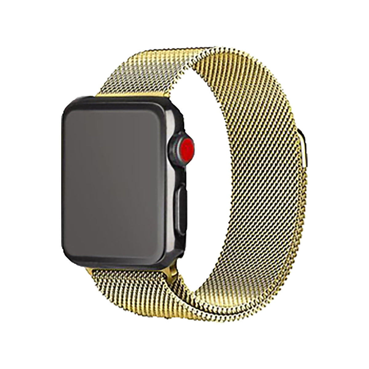 3sixT Replacement Mesh Band for Apple Watch Series 6/9/SE (42mm/45mm) - Adjustable Stainless Steel Strap for Workout, Office & Everyday Wear