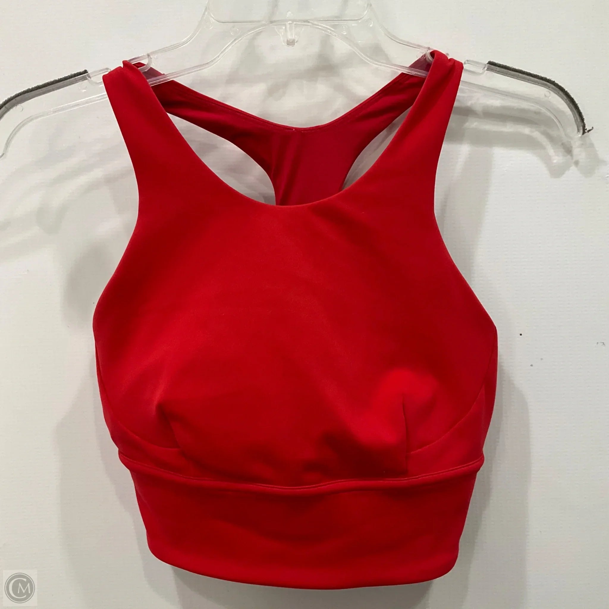 Lululemon Red Athletic Sports Bra for Women - Size 8 - High Impact Workout, Running, Yoga & Gym Support