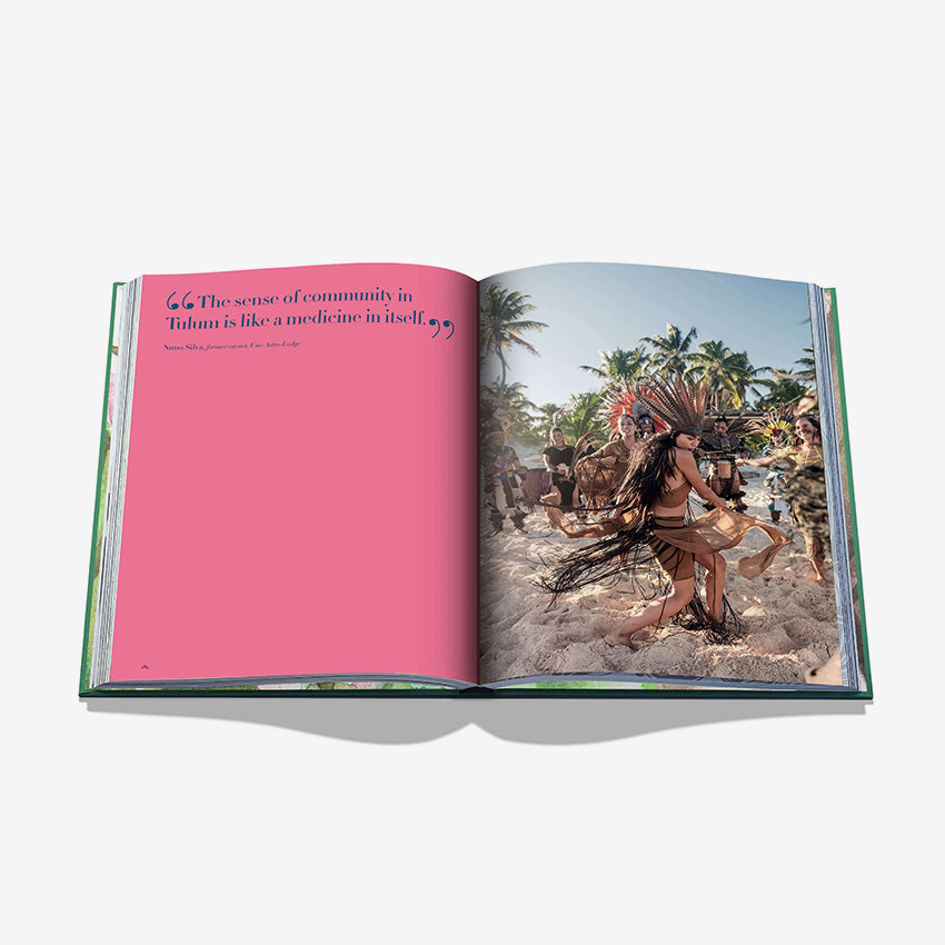 Assouline Tulum Gypset Book - Travel Guide & Luxury Lifestyle Inspiration for Beach Resorts & Vacation Homes