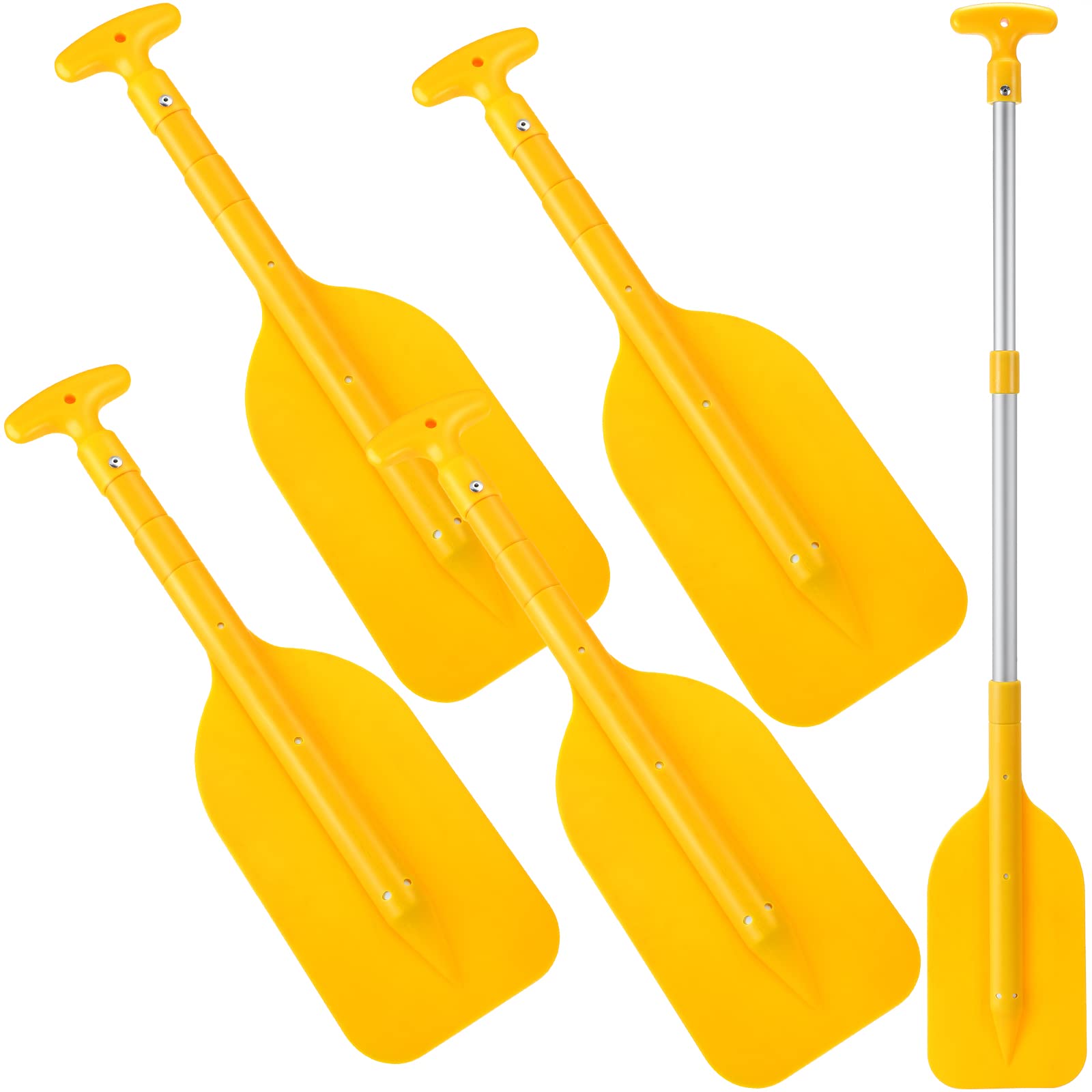 **Ceenna 4-Pack Adjustable Telescopic Kayak Paddles - Collapsible & Lightweight Oars for Kayaking, Canoeing, Rafting & Emergency Use - Perfect for Outdoor Adventures & Water Sports**
