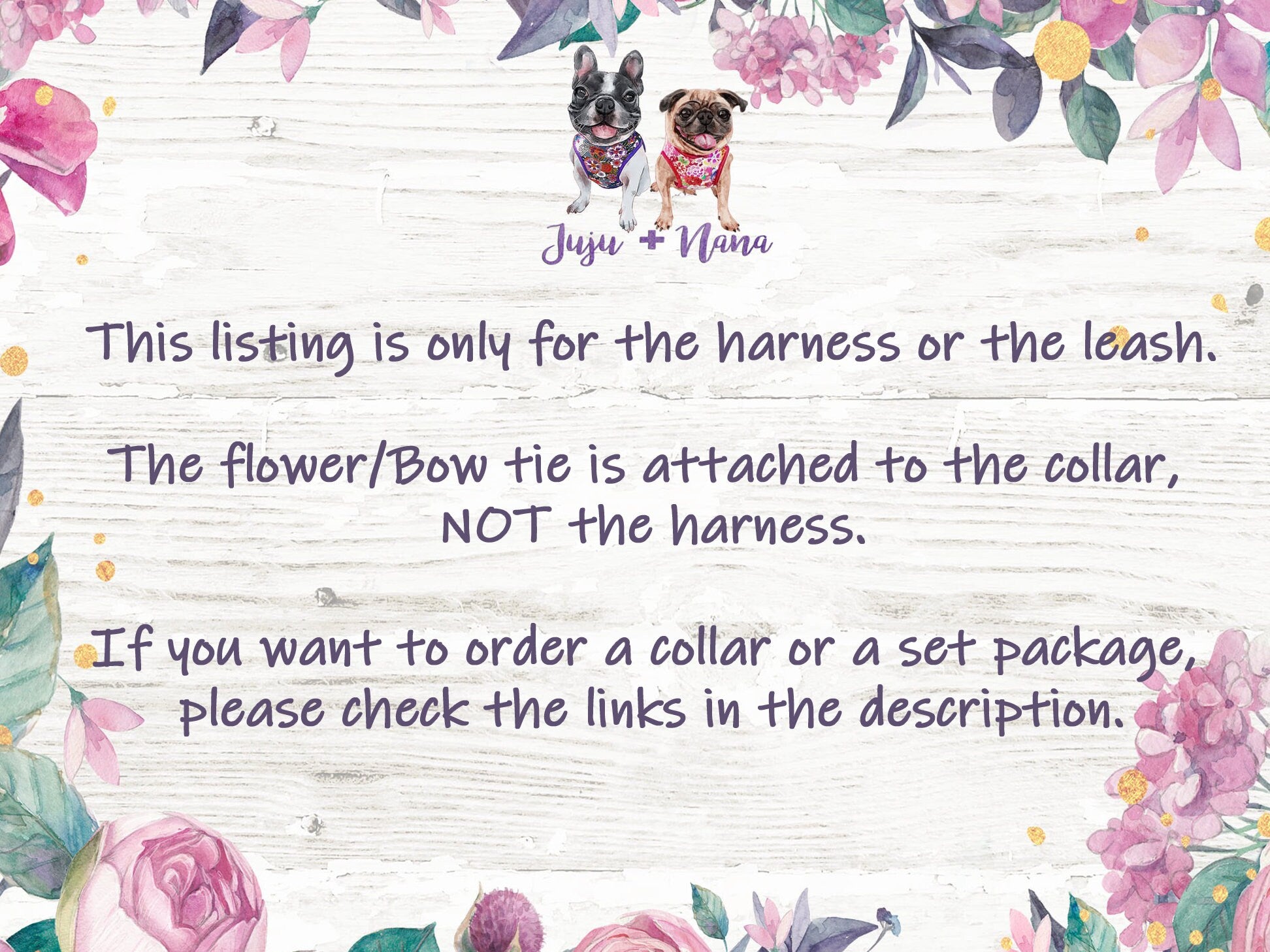 Valentine's Day Dog Harness for Pugs - Adjustable & Stylish Pet Harness for Small Dogs - Perfect for Walks, Dates & Special Occasions