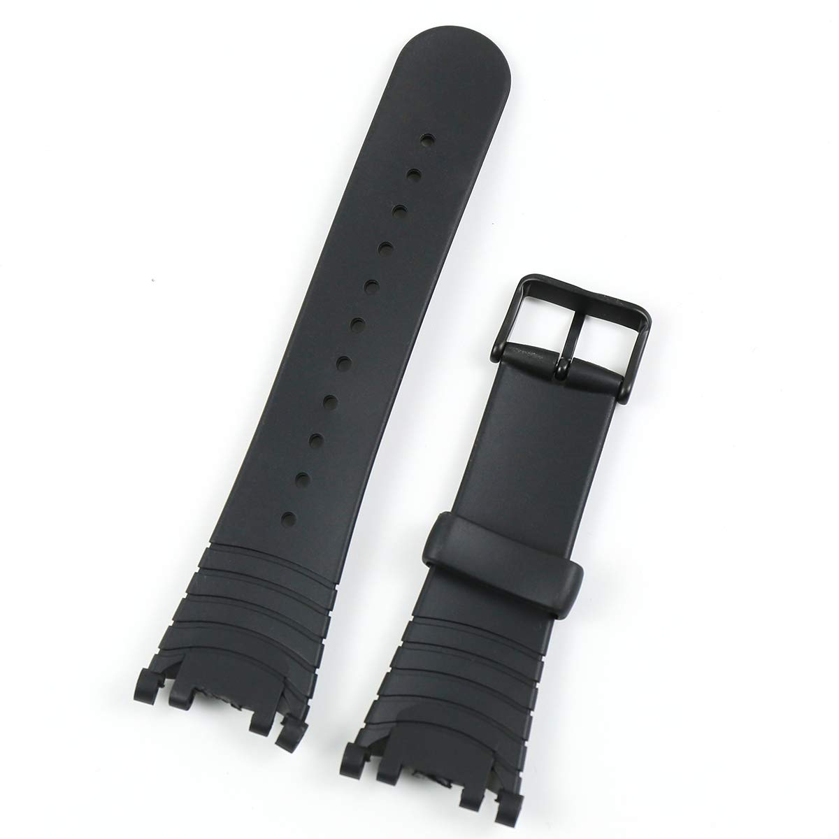 Men's Rubber Watch Strap Replacement for SUUNTO Vector Smart Watch - Waterproof Silicone Sports Wristband - Perfect for Running, Swimming & Outdoor Activities
