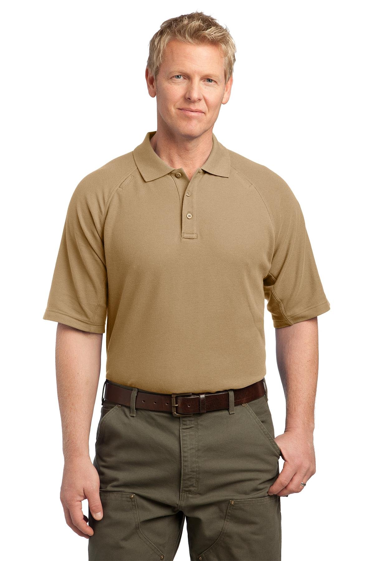 Cornerstone Men's Tactical Polo Shirt - Durable Performance Work Shirt for Outdoor, Hiking & Casual Wear | Moisture-Wicking & Quick-Dry Fabric