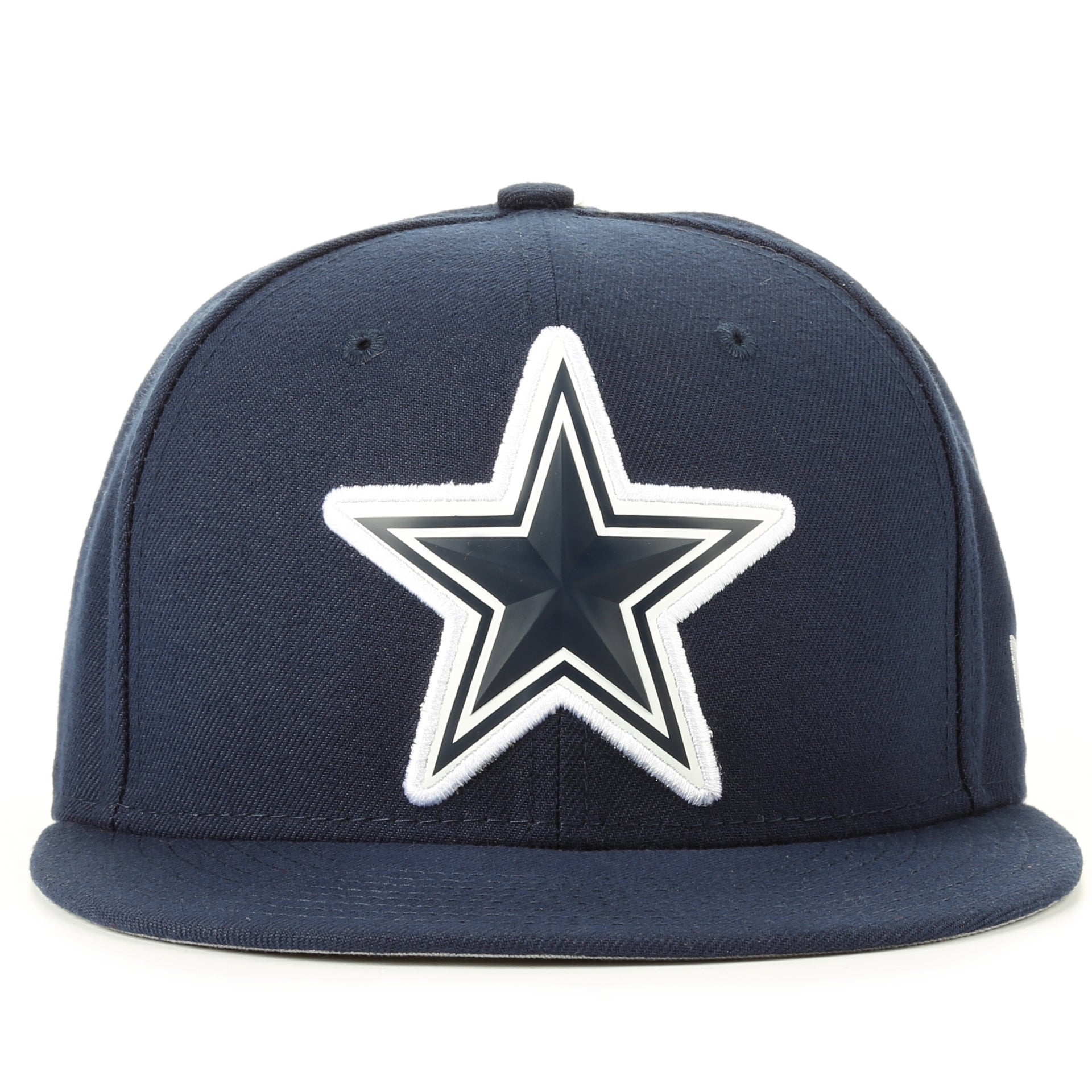 New Era 9Fifty Bold Bevel Snapback Cap - Dallas Cowboys Navy Blue Adjustable Hat for Men & Women | Perfect for Game Day, Sports Events & Casual Wear