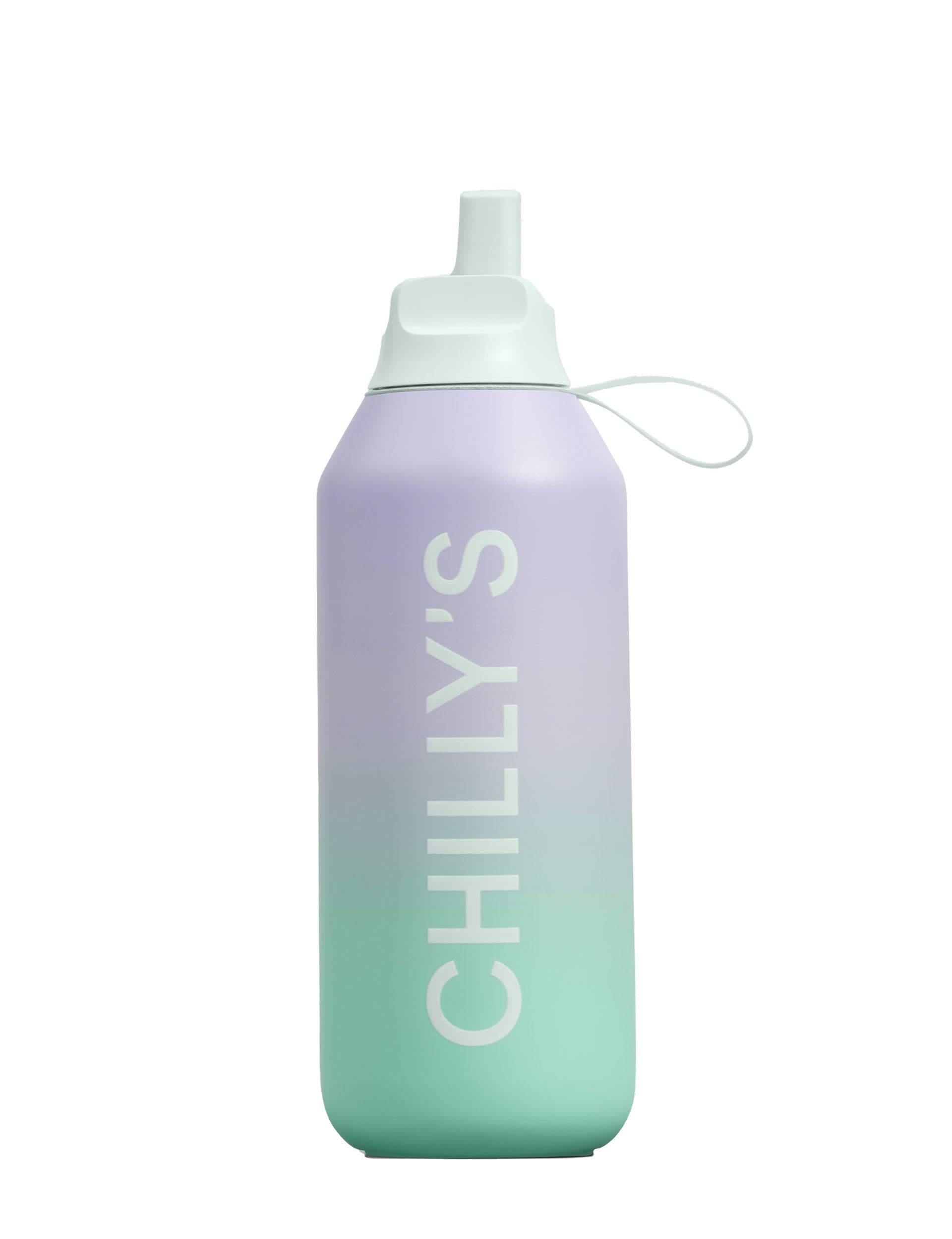 Series 2 Flip Water Bottle 500ml - Leakproof & BPA Free Stainless Steel Water Bottle with Straw Lid - Perfect for Gym, Hiking & Office Use - Morning Haze Color