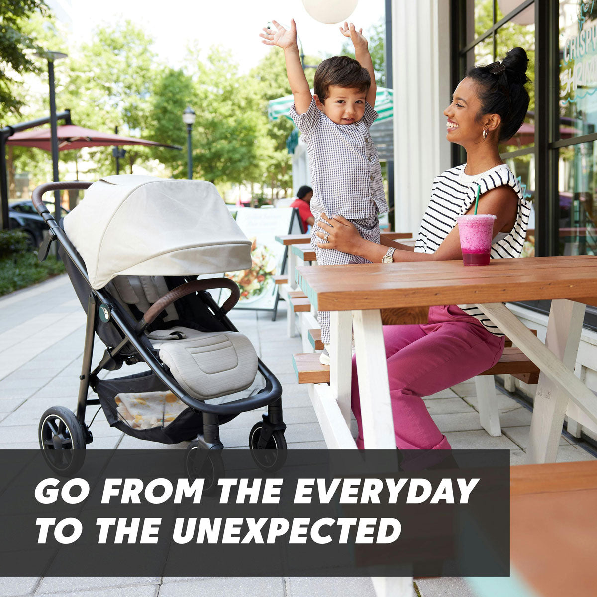 Baby Jogger City Mini Air Single Stroller - Lightweight Compact Stroller for Infants & Toddlers | Perfect for Travel, Jogging & Everyday Use