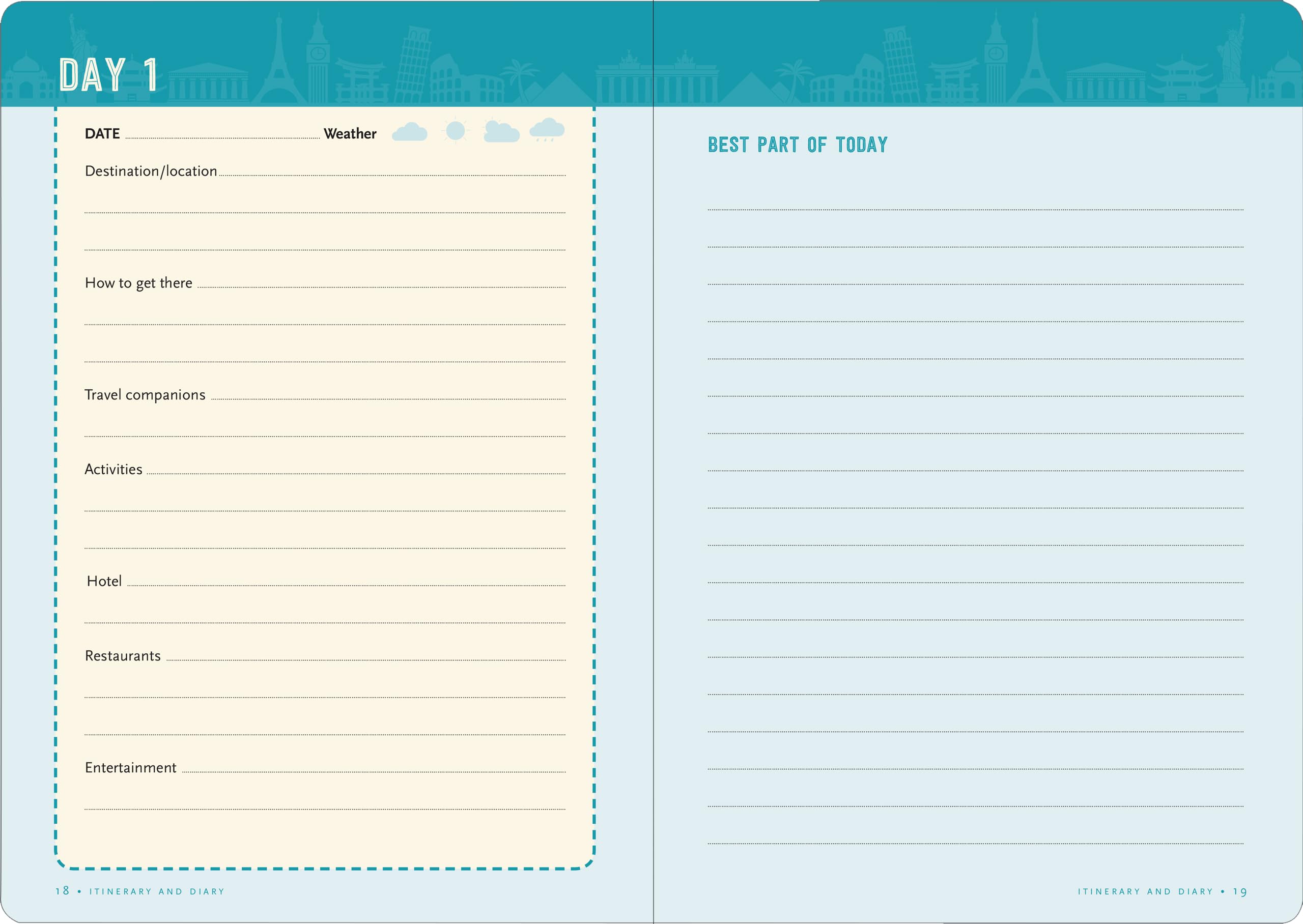 Ultimate Travel Planner Checklist - Organize Your Trips & Vacations Efficiently | Perfect for Backpacking, Business Trips & Family Holidays