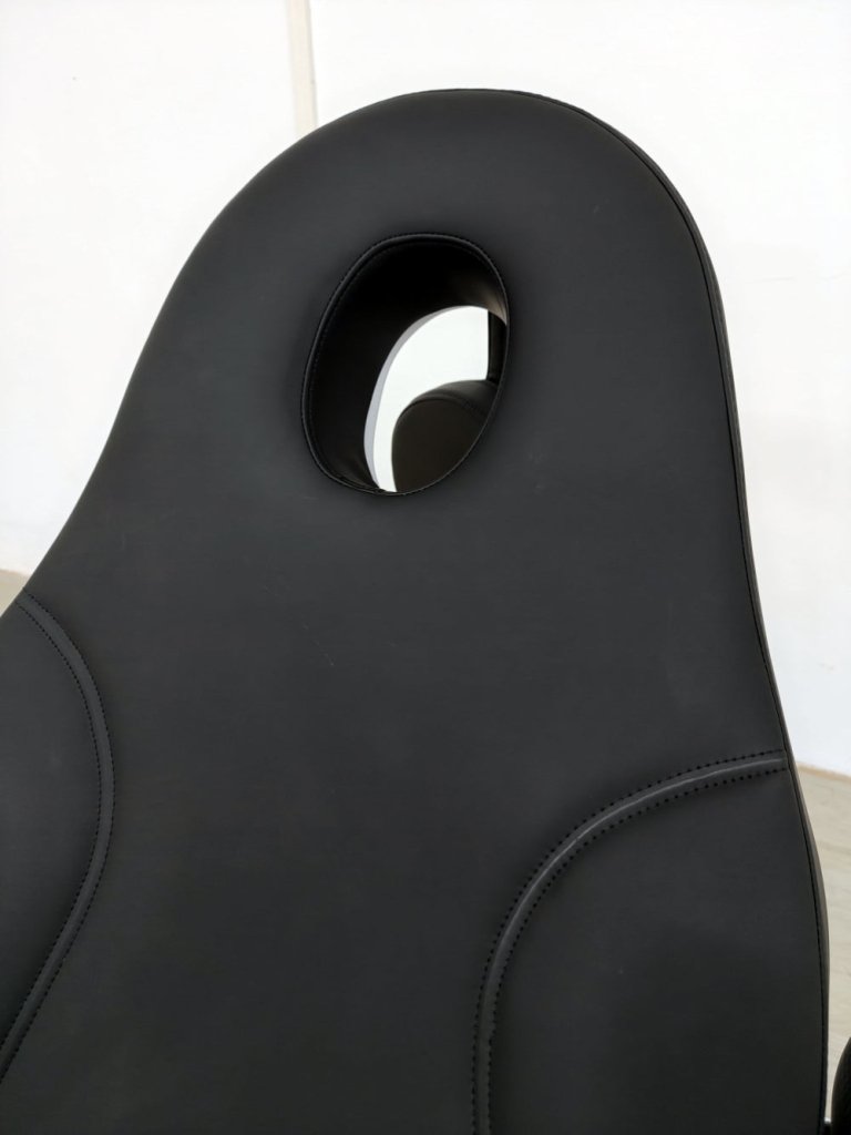 Premium 4 Motor Electric Facial Bed with Silicone Leather - Professional Beauty & Eyelash Chair for Medi SPA - Perfect for Salon, Spa & Aesthetic Clinics