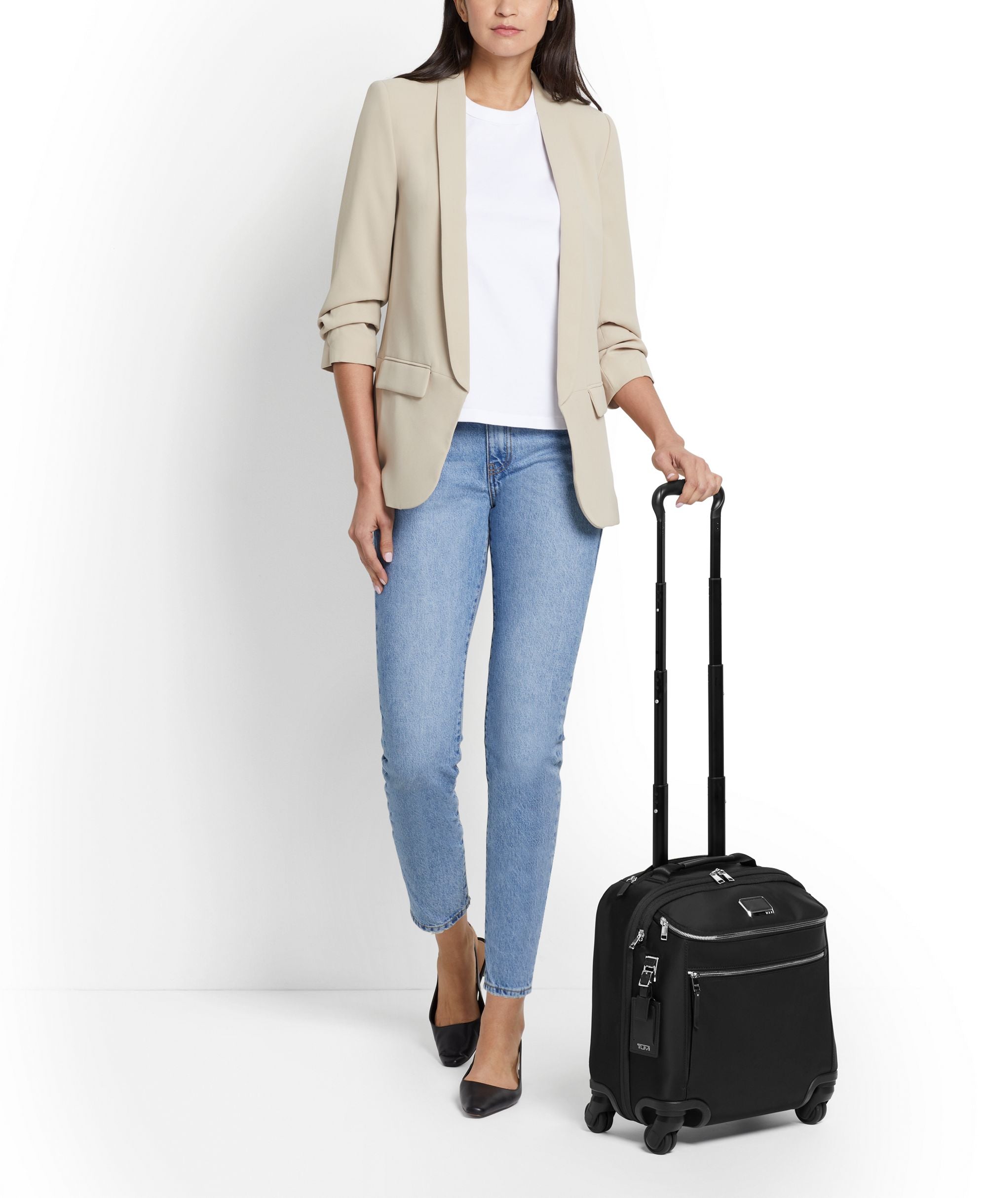 Tumi Voyageur Oxford Compact Carry On Luggage - Lightweight Travel Suitcase for Business & Vacation - Perfect for Airplane Cabin & Weekend Getaways
