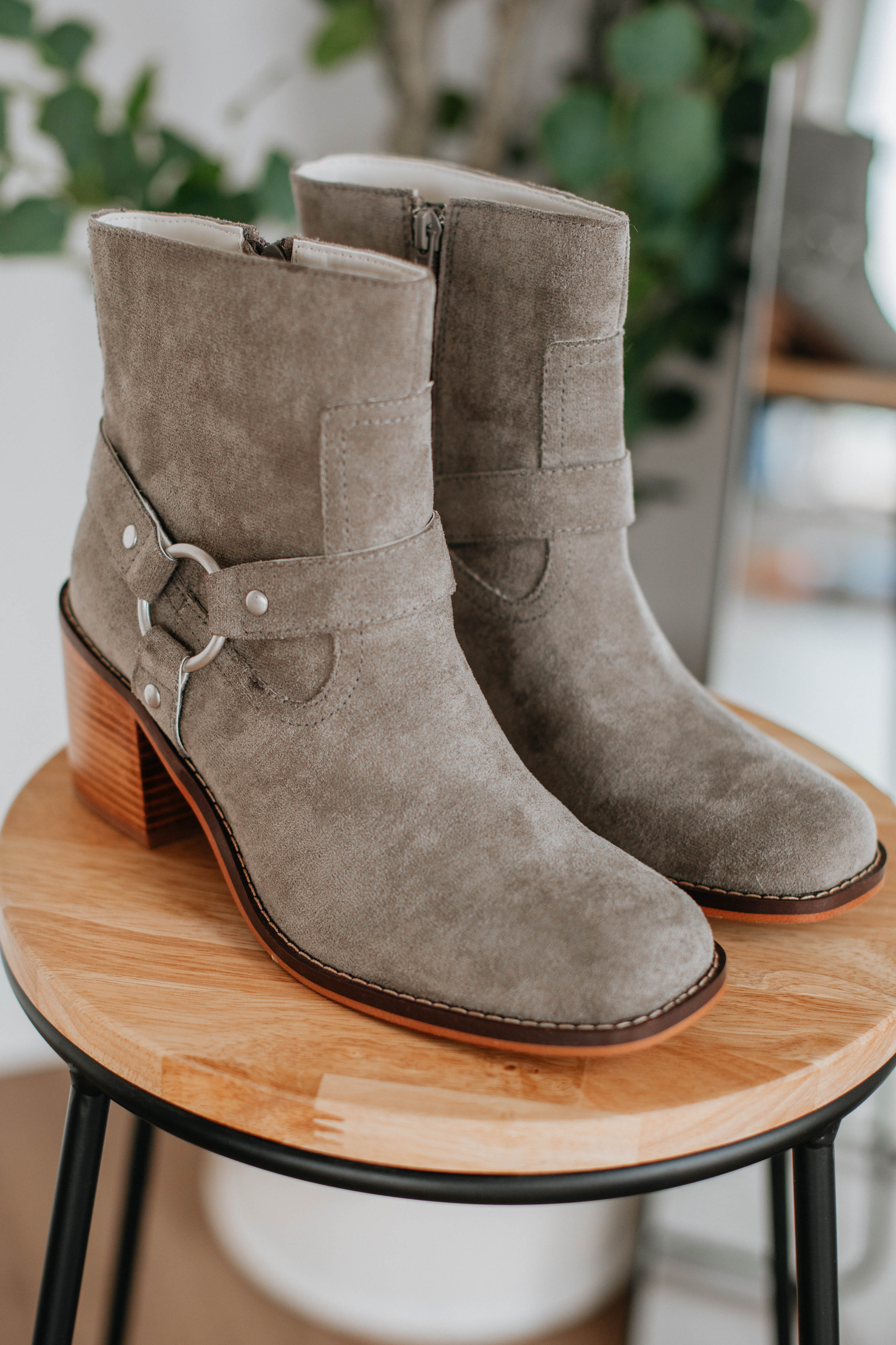 Stay in My Lane Boots - Charcoal Waterproof Ankle Boots for Women | Fashionable & Comfortable for Walking, Hiking & Everyday Wear