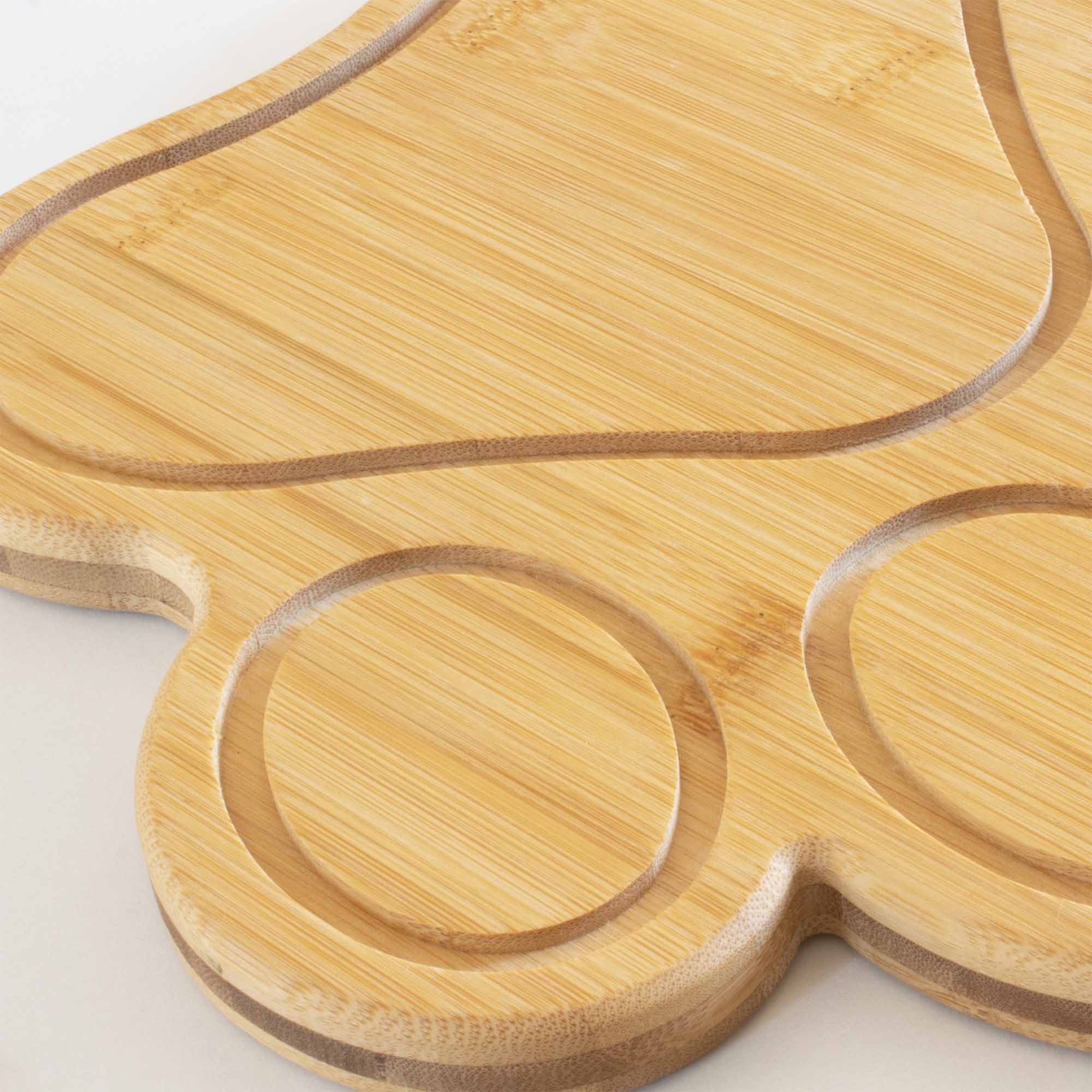 Paw Shaped Cutting Board - 11 x 10 Inch Non-Slip Kitchen Chopping Board for Meat, Fruits & Vegetables - Perfect for Pet Lovers & Home Cooking