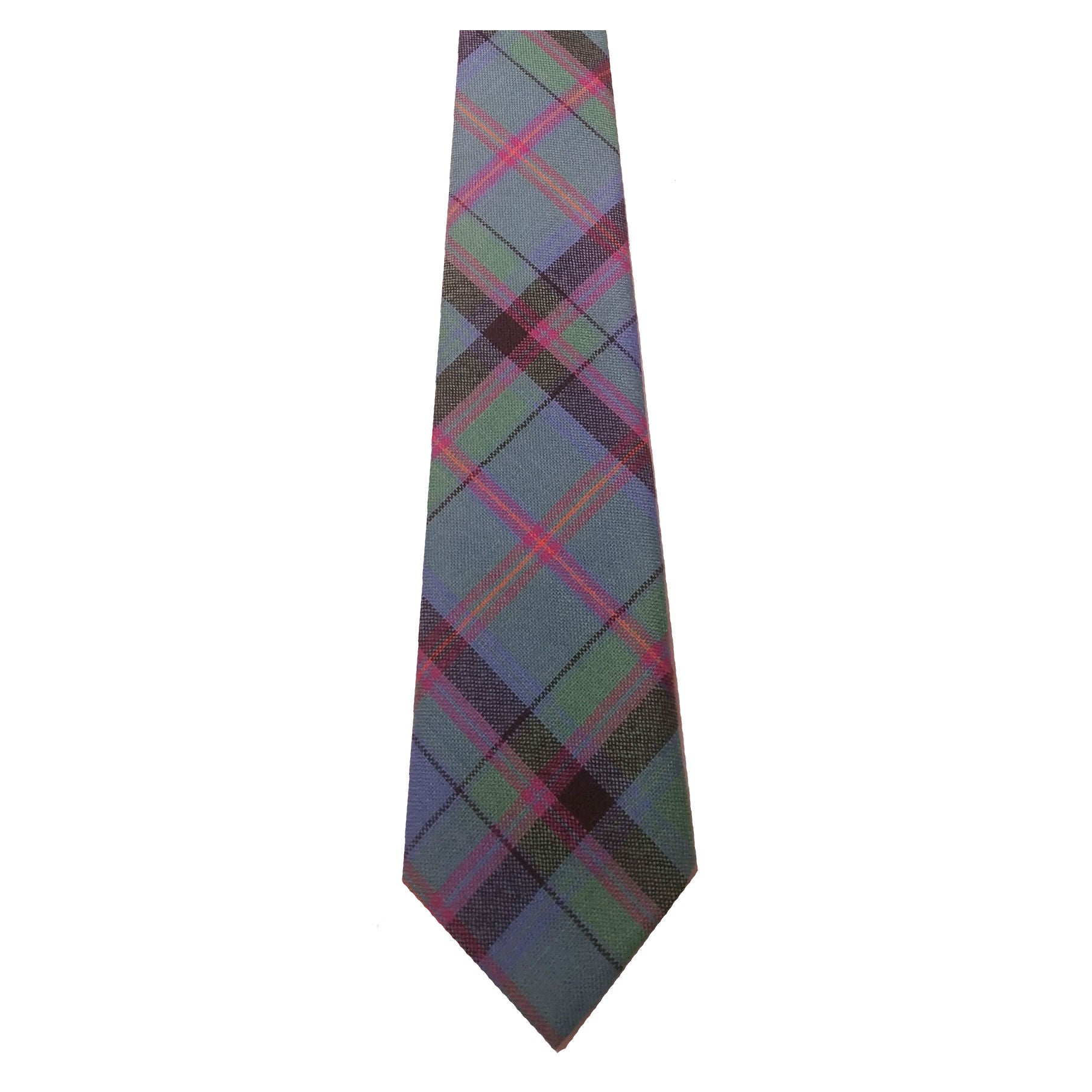 Premium Wool Tartan Neckties for Men - 27 Classic Ancient Color Patterns - Perfect for Weddings, Business Meetings & Formal Events