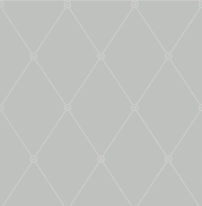 Large Georgian Rope Trellis Cole and Son Wallpaper - Premium Vintage Floral Design for Living Room, Bedroom & Dining Room Decor
