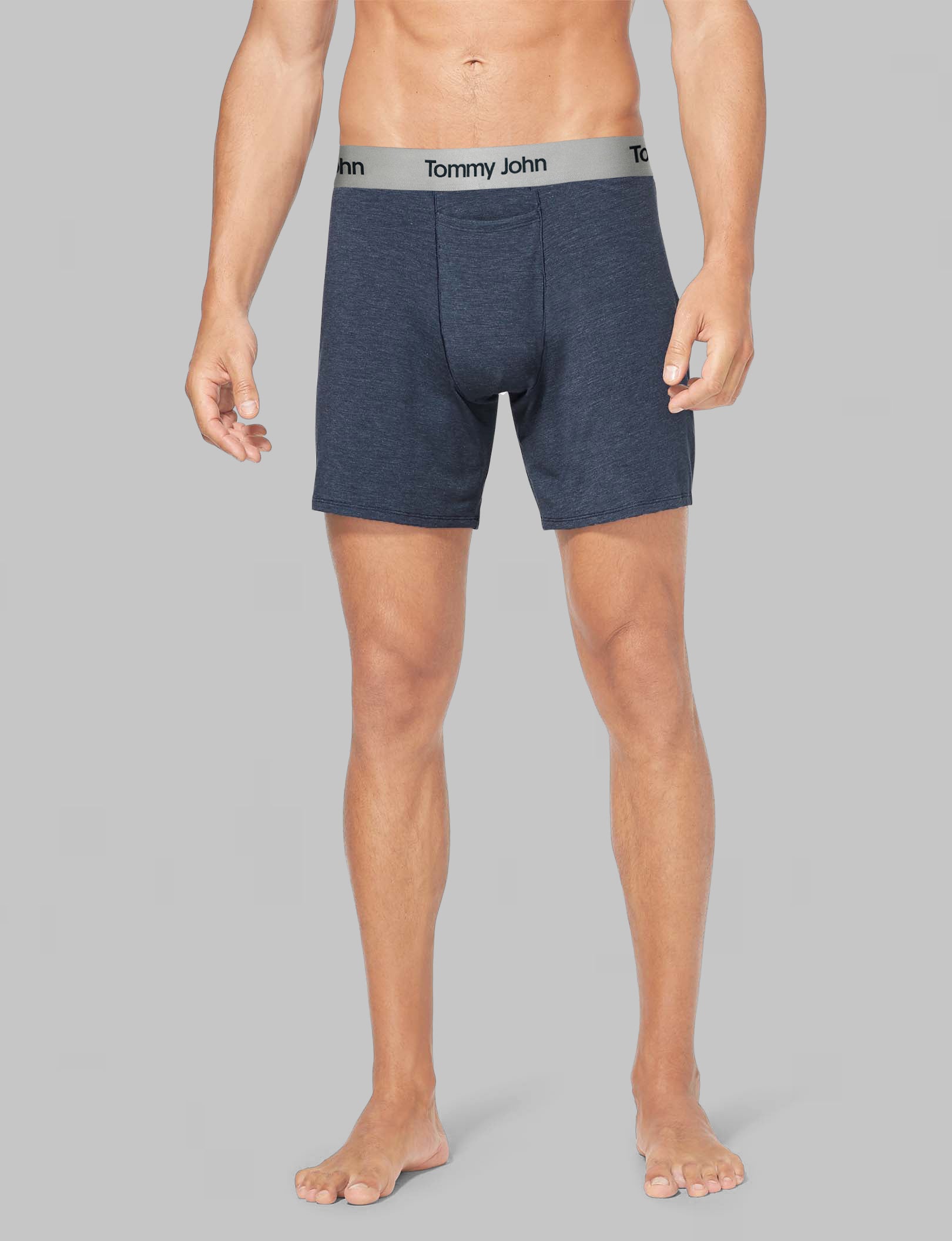 Second Skin Relaxed Fit Boxer Briefs - 6 Pack Ultra Soft Men's Underwear for All-Day Comfort | Perfect for Workout, Lounge & Sleep