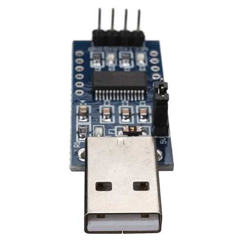 5pcs FT232 USB UART Board FT232RL to RS232 TTL Serial Converter Module - 52x17x11mm for Arduino, Raspberry Pi, DIY Electronics Projects