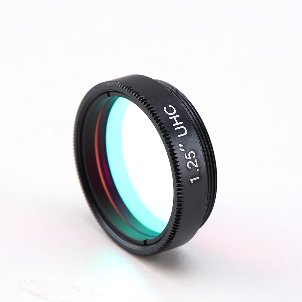 Starboosa 1.25 Inch UHC Telescope Filter - High Contrast Deep Sky Observation & Astrophotography Filter - Light Pollution Reduction for Nebulae & Galaxies - Perfect for Urban Astronomy & Night Sky Photography