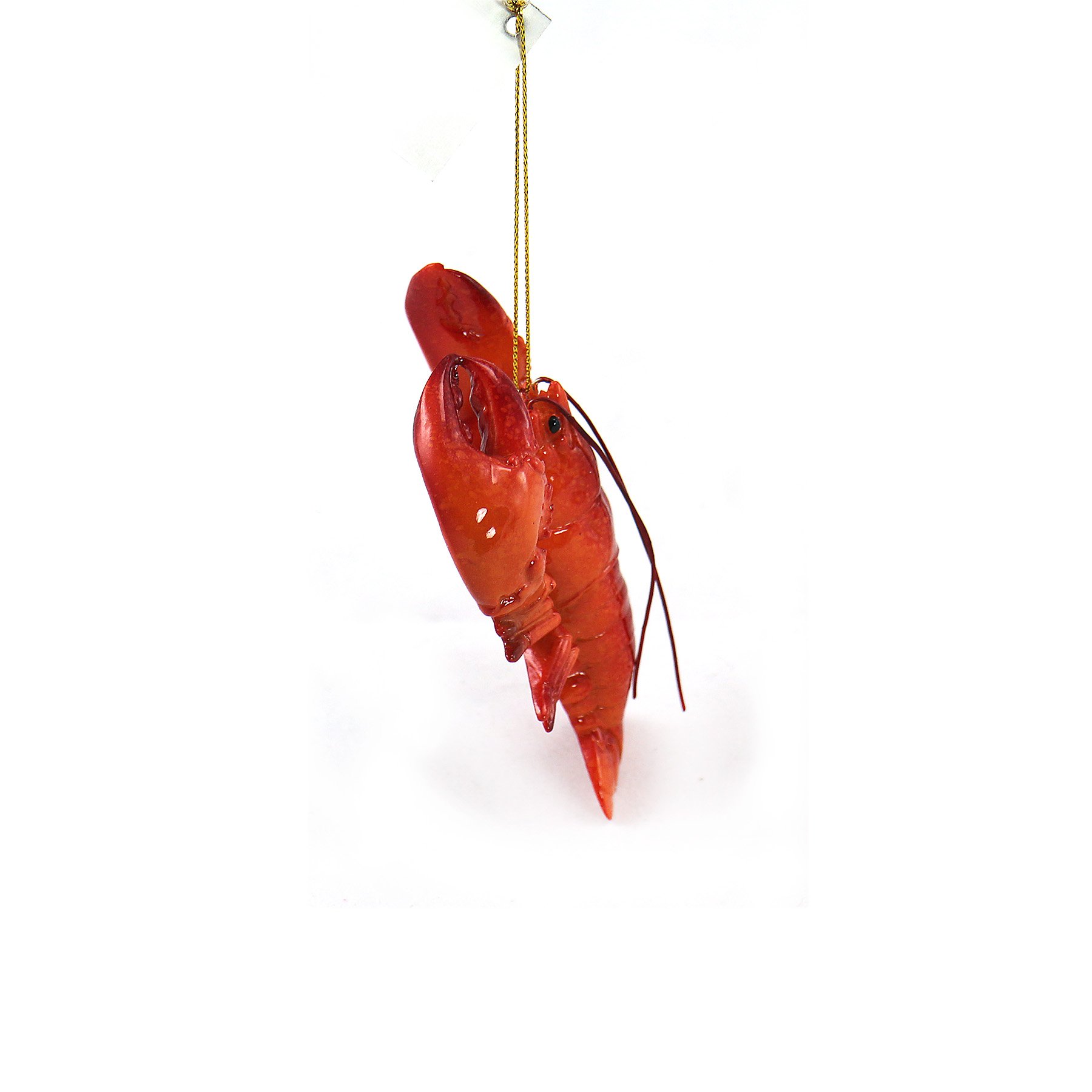 Red Lobster Ornament - Handcrafted Marine Life Decor for Christmas Tree, Aquarium & Coastal Home Decor | Perfect Gift for Ocean Lovers
