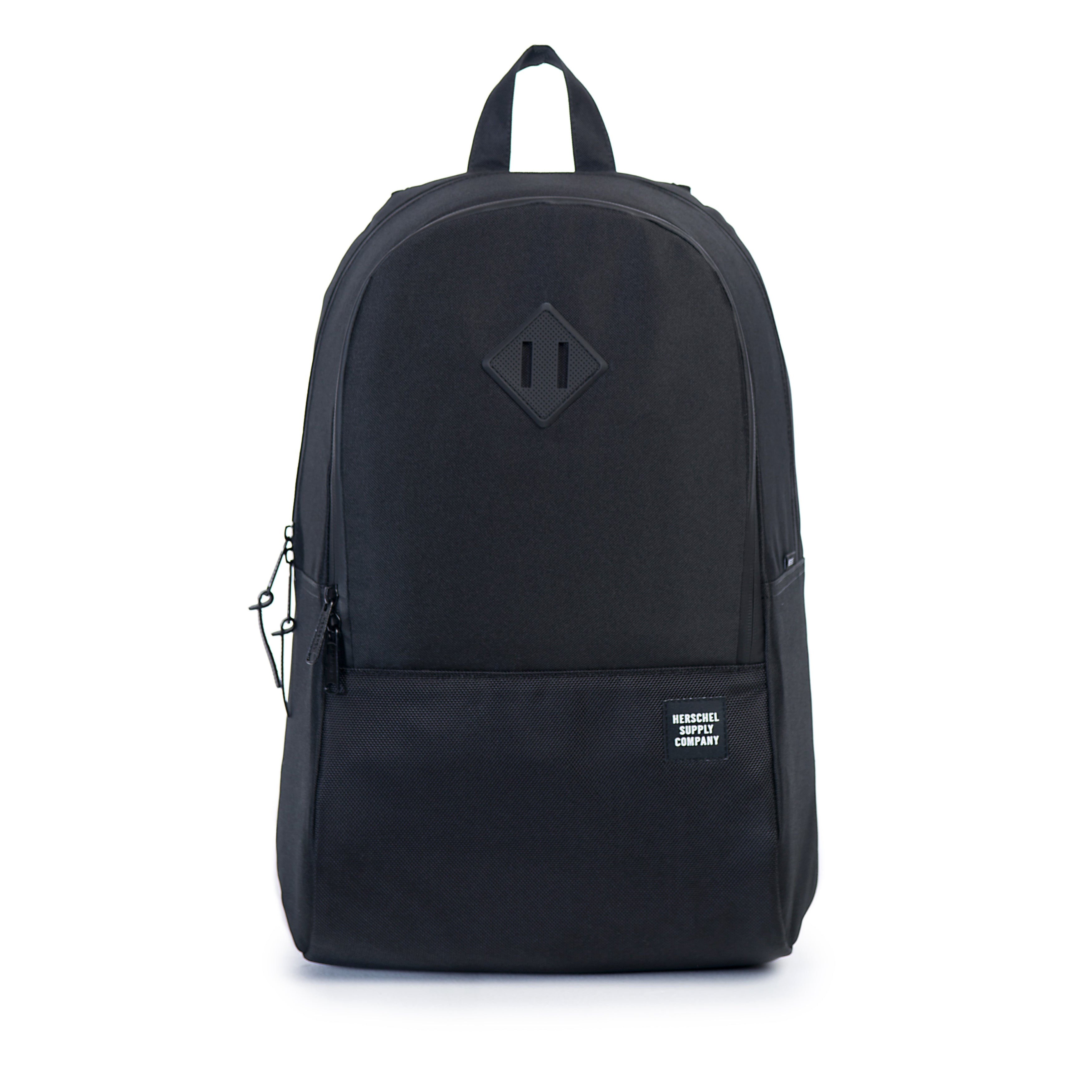 Herschel Aspect Collection Nelson Backpack - Black Ballistic Nylon - Stylish & Durable Laptop Backpack for Work, School & Travel