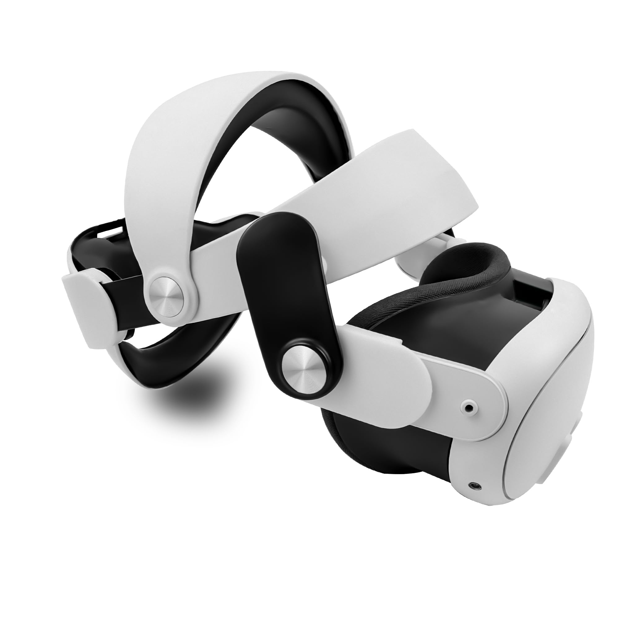 Meta Quest 3 VR Head Strap Accessories - Adjustable VR Headband for Enhanced Comfort & Reduced Pressure - Elite Strap Replacement Kit for Gaming, Fitness & Virtual Reality Experiences