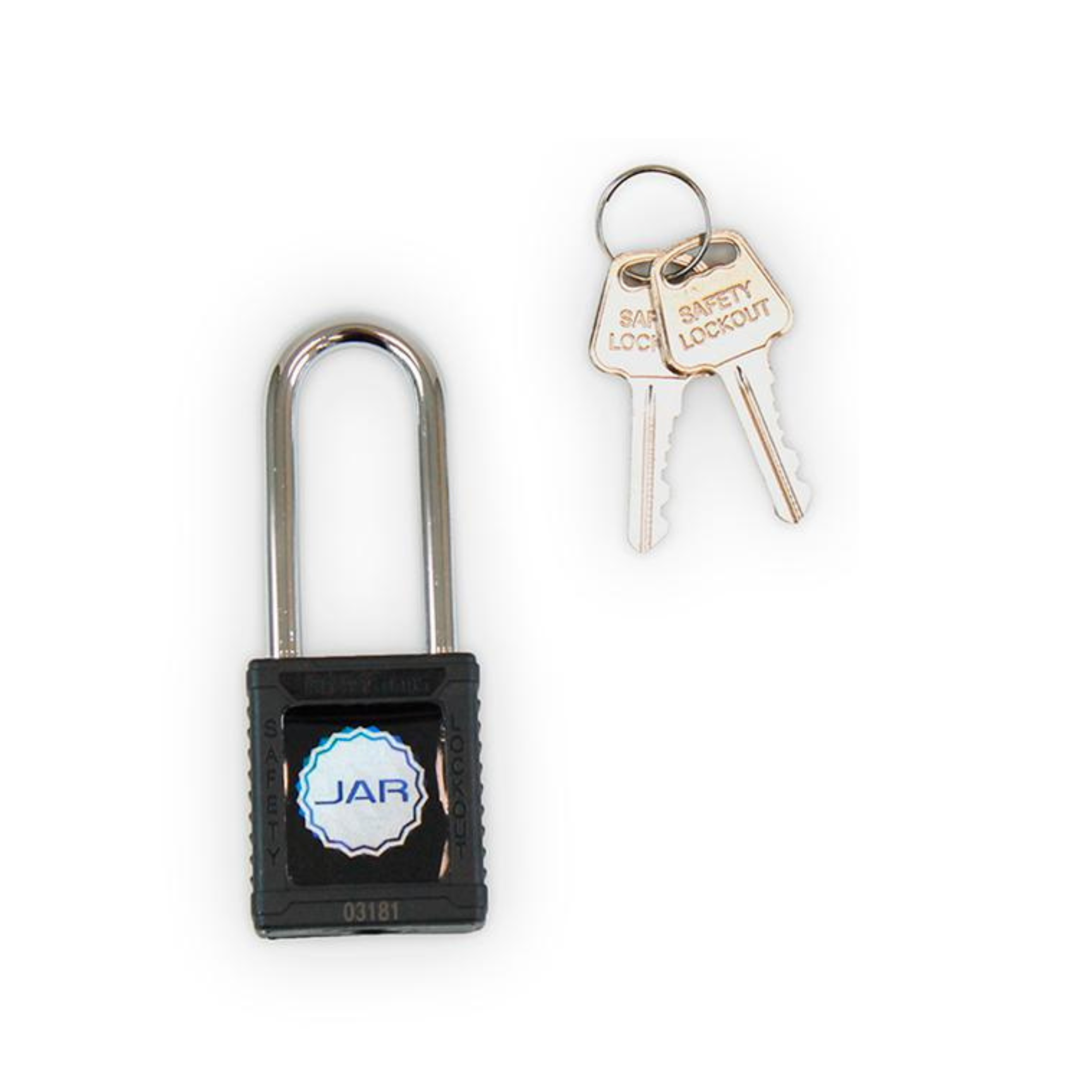JAR Systems Padlock Kit - High Security Lock Set for Home, Office & Storage - Durable & Weatherproof Padlocks for Gates, Lockers & Toolboxes