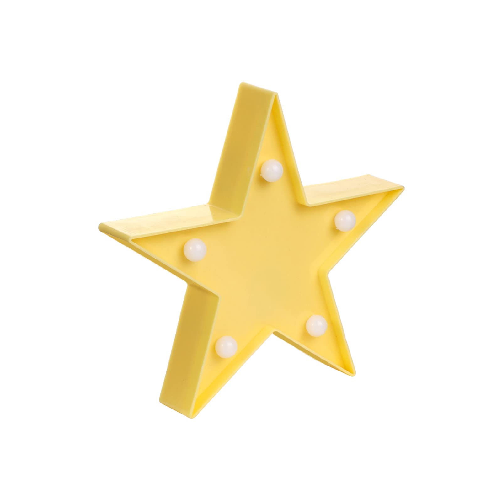 Pentagram Night Light - 3D Star Shaped LED Night Lamp for Kids Room, Nursery, Bedroom - Dimmable & Energy Efficient Decorative Mood Lighting for Sleep, Relaxation & Cozy Atmosphere