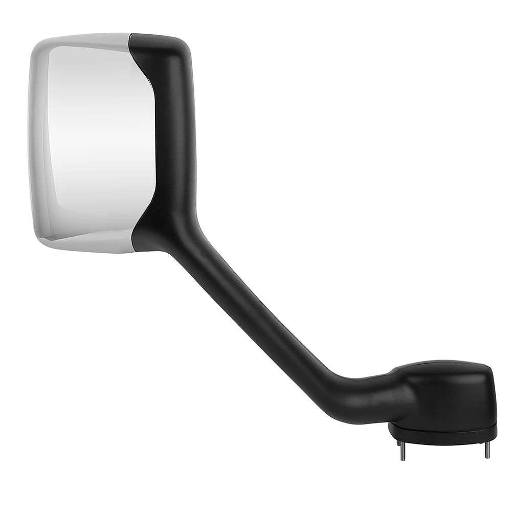 **2010-2017 Peterbilt 579 587 & Kenworth T680 Truck Hood Side Mirrors - LH & RH Chrome Replacement Pair - Perfect for Long-Haul & Heavy-Duty Driving**