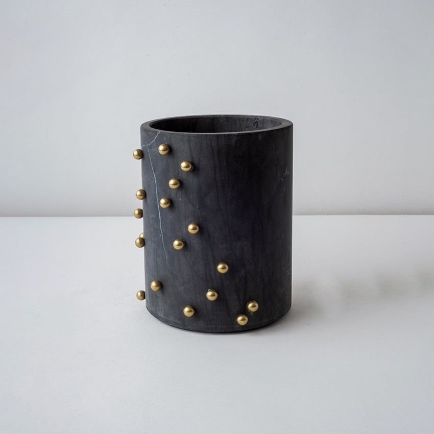 CDMX Design | Bruci Confetti Collection Vase - Handmade Ceramic Home Decor for Modern Living Rooms, Wedding Centerpieces & Boho Chic Interiors