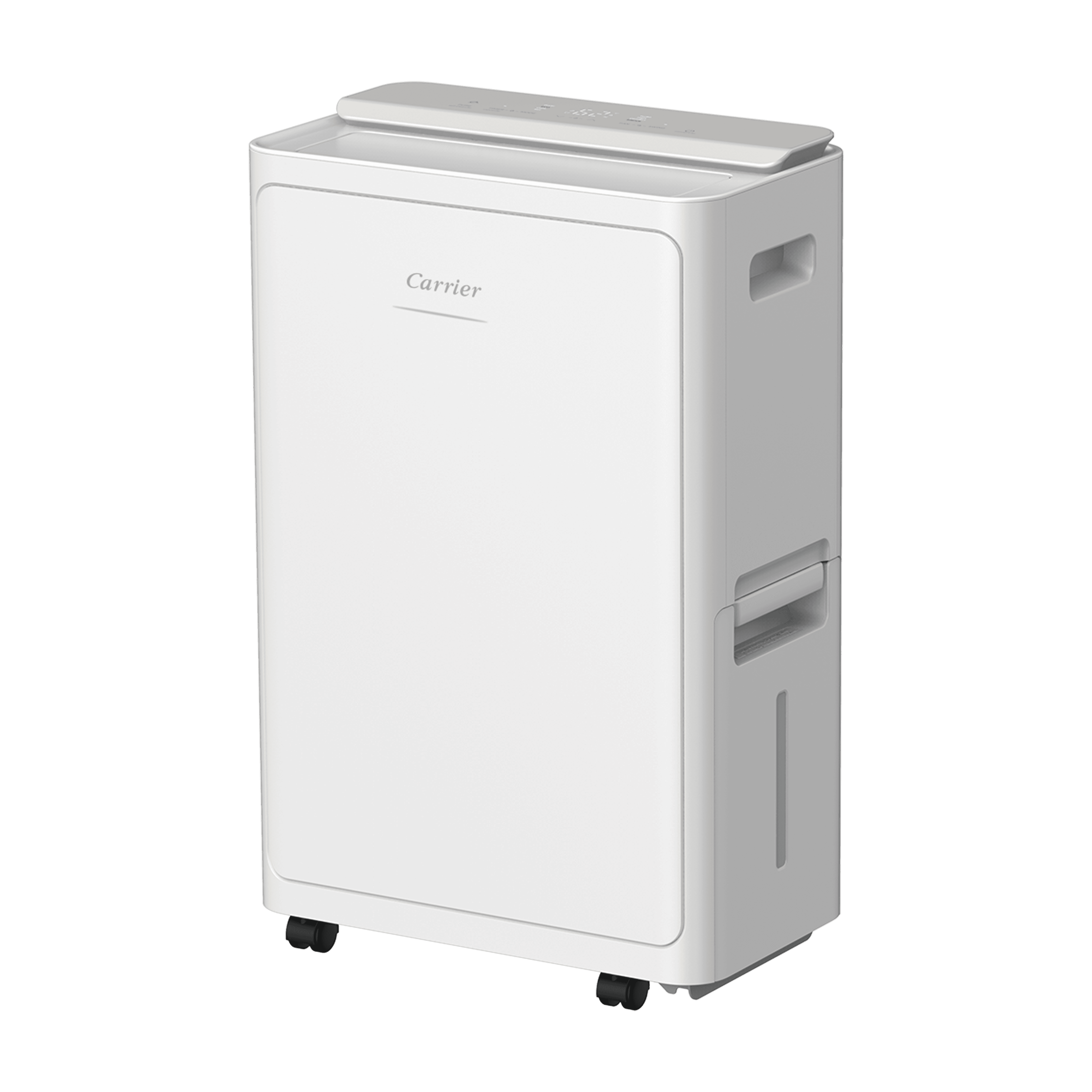 Carrier DC 28VS 28L 2-in-1 Air Purifier & Dehumidifier with Inverter Technology - Perfect for Home, Office, and Basement Moisture Control