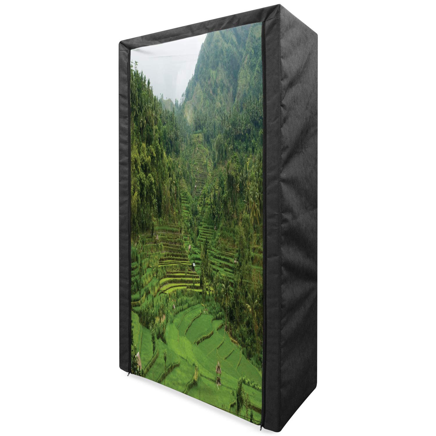 Ambesonne Portable Fabric Wardrobe - 33.5