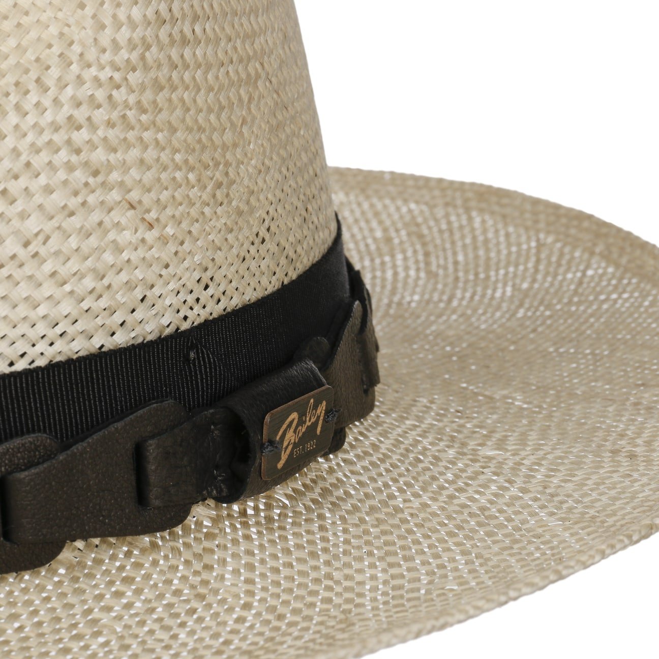 Bailey 1922 Rundle Straw Hat for Women - Classic Wide Brim Sun Hat for Beach, Garden & Summer Outfits | UV Protection & Breathable Design