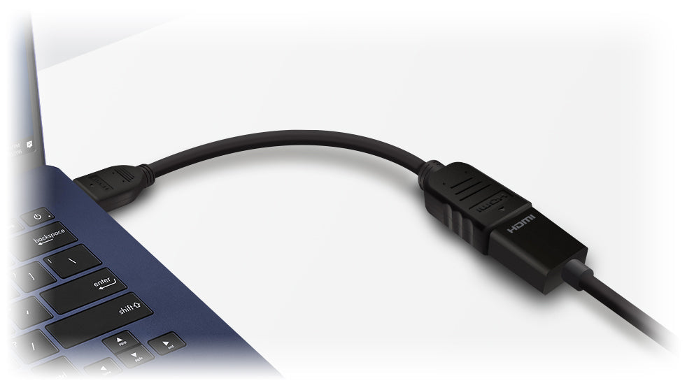 15cm Micro HDMI Male to HDMI Female Adapter - High-Speed 4K Video & Audio Converter for Cameras, Laptops, and Monitors - Perfect for Home Theater, Gaming, and Office Setup