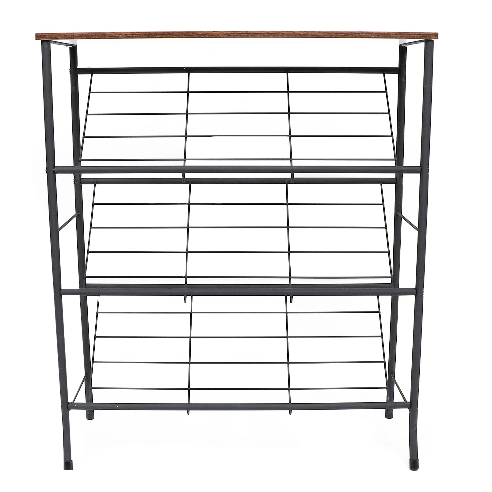 FOMIYES 1-Piece Shoe Rack - Entryway Shoe Storage Organizer with Simple Style, Shoe Shelf & Display Rack for Home Organization - Perfect for Small Spaces, Closet, Bedroom & Entryway Storage