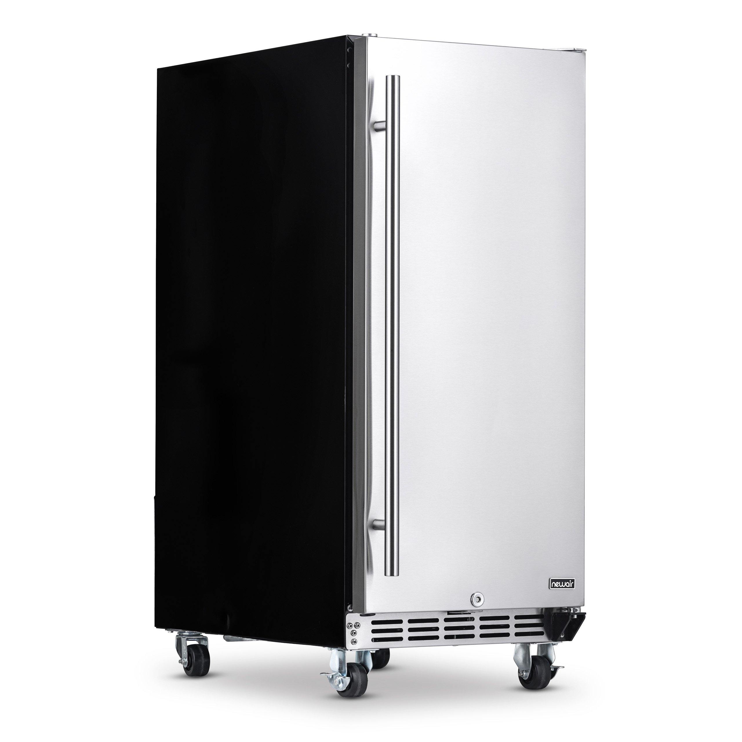 Newair® 90 Can Built-In Outdoor Beverage Refrigerator - Energy Efficient Compact Beer Cooler for Patio, Poolside & Backyard Entertaining