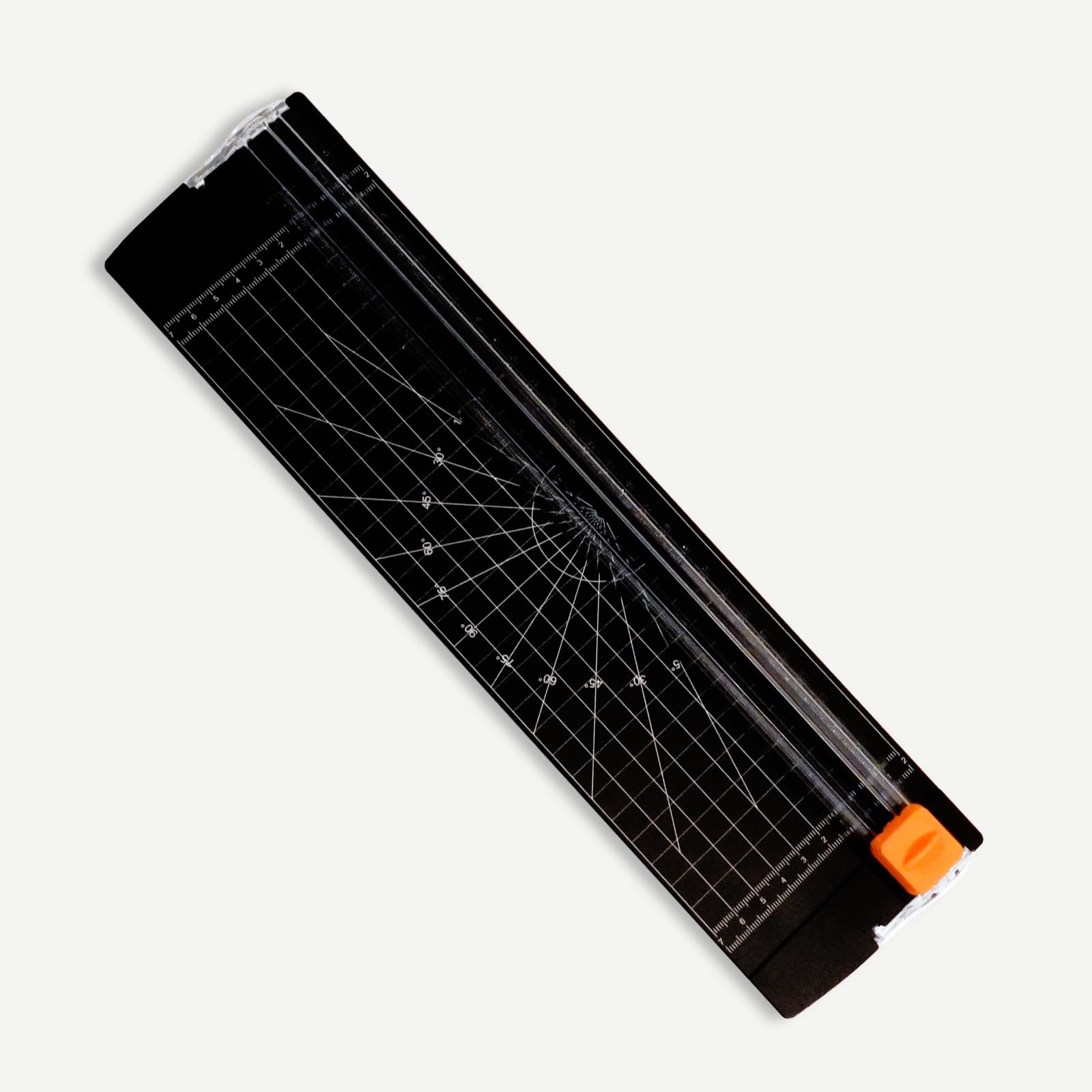 Premium Straight Paper Cutter - A4 Portable Paper Trimmer with Automatic Safety Blades for Scrapbooking, Crafting, Coupons & Labels | Perfect for Office, School & DIY Projects