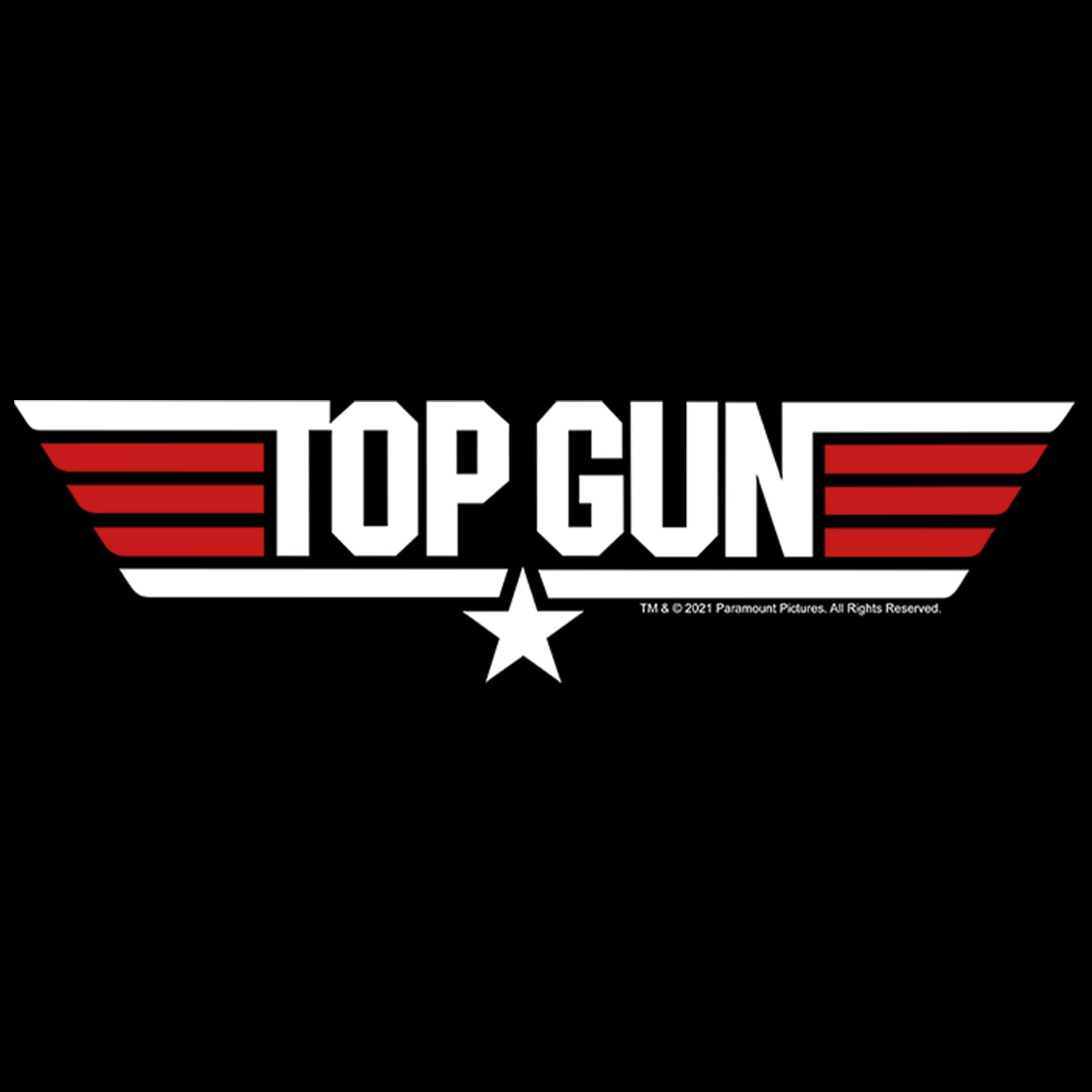 Junior's Top Gun Red and White Movie Logo T-Shirt | Official Maverick Graphic Tee | Casual Wear for Movie Fans & Aviation Enthusiasts | Perfect for School, Parties & Everyday Outfits
