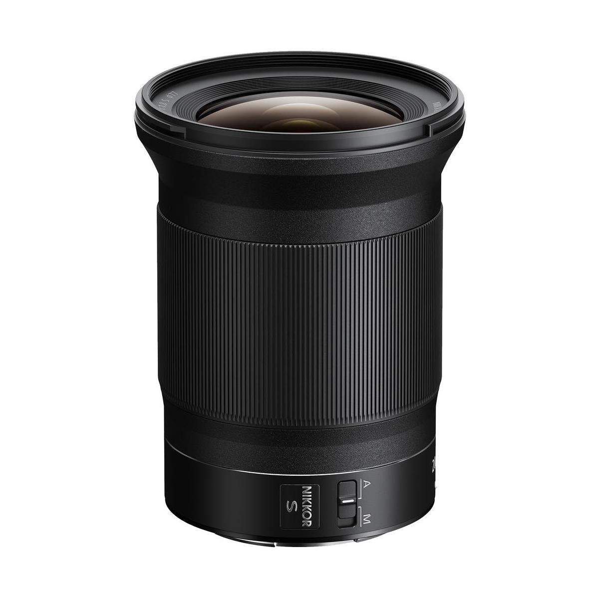 Nikon Z 20mm F1.8 S Wide Angle Prime Lens for Mirrorless Cameras - Perfect for Landscape, Astro & Low Light Photography