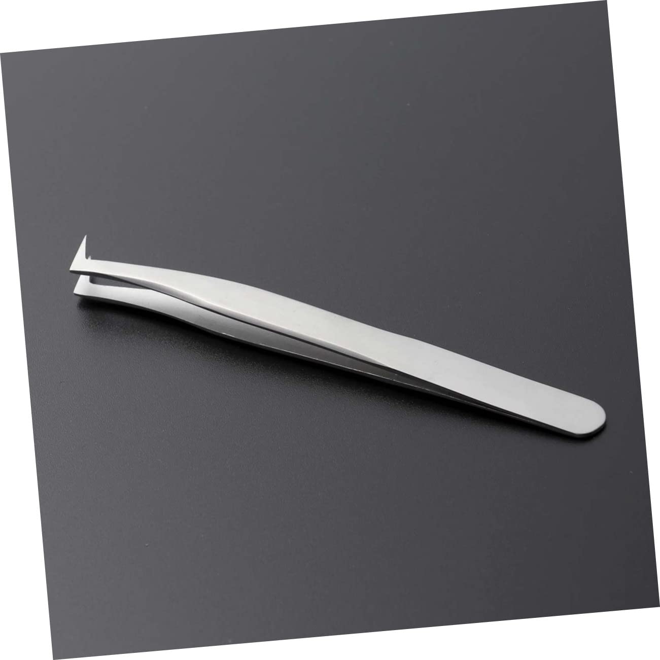 Premium Stainless Steel Eyelash Tweezers - Professional False Eyelash Applicator & Makeup Tool Set for Women - Perfect for Daily Use, Salon, Bridal & Party Makeup Application