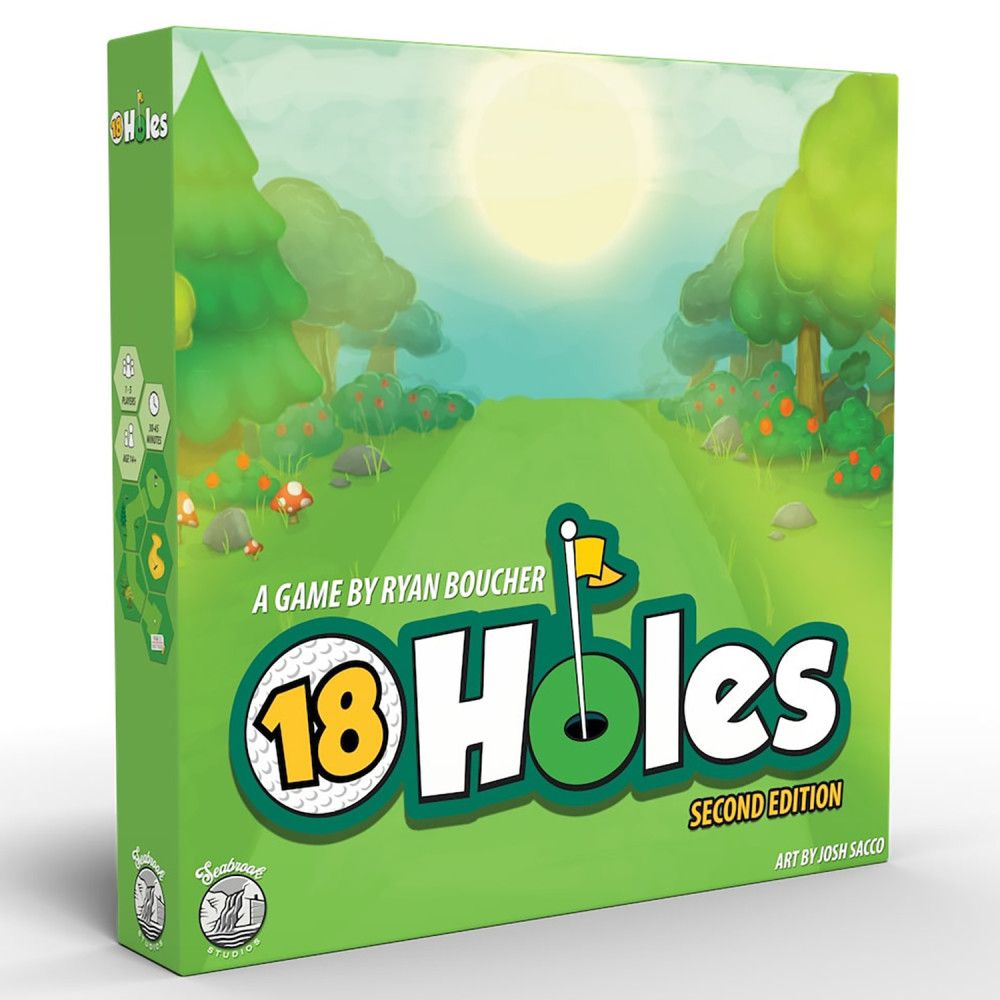 18 Holes: Second Edition Strategy Board Game - Fun Family Party Game for Adults & Teens - Perfect for Game Nights, Parties & Indoor Activities
