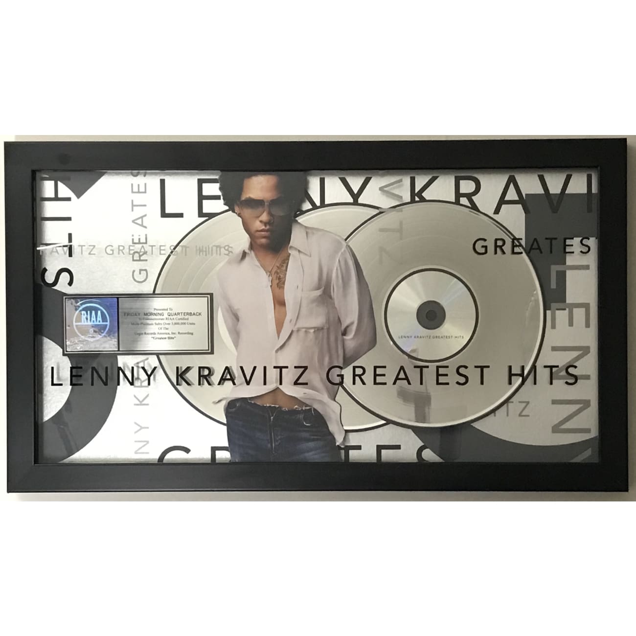 Lenny Kravitz Greatest Hits Album - 3x Multi Platinum Certified by RIAA | Perfect for Home Listening, Car Rides & Music Collectors