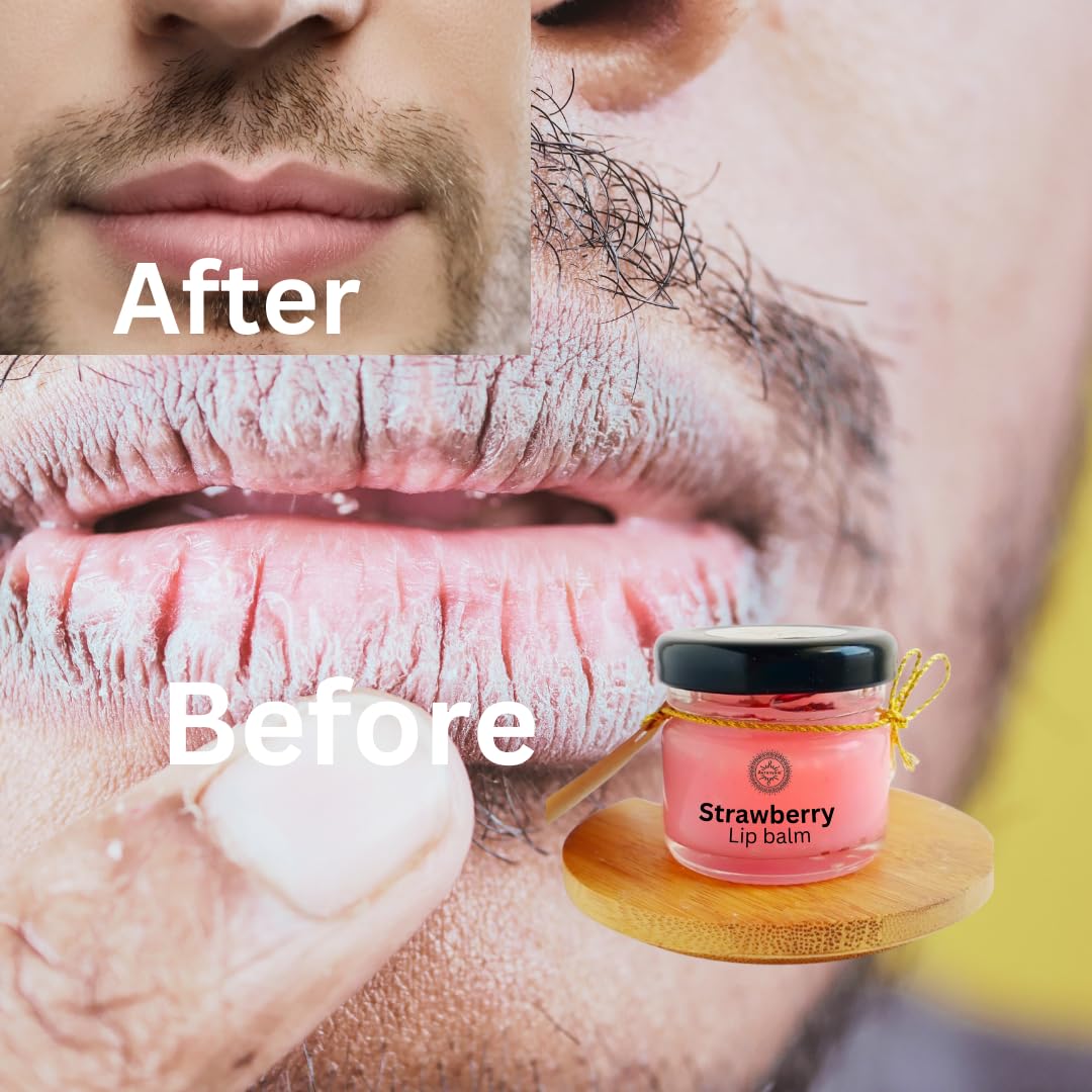 Aaranyam Nourishing Lip Balm - Moisturizing & Hydrating Formula for Soft, Healthy Lips - Perfect for Dry Lips, Winter Care & Daily Lip Protection