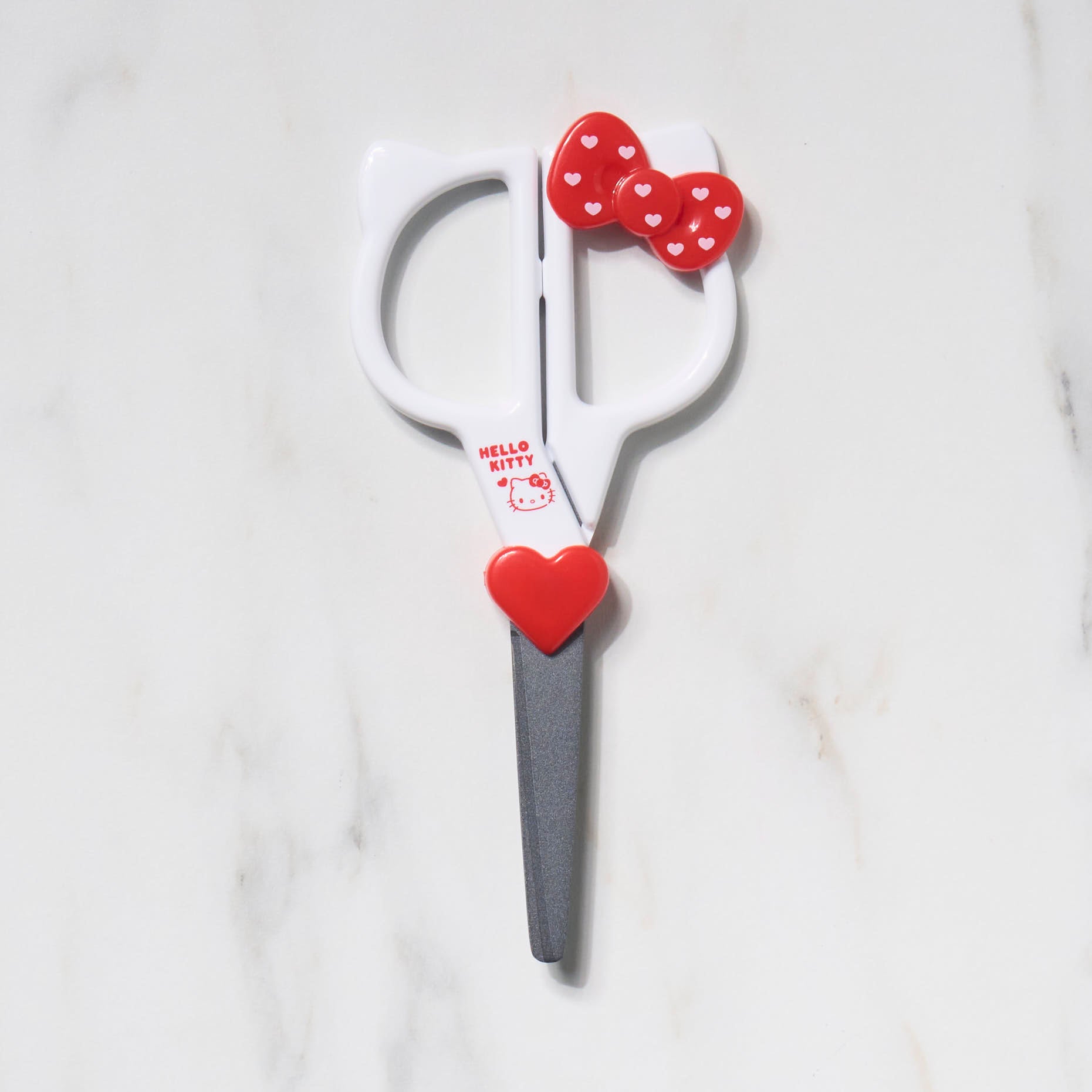 Sanrio Character Face Cut Scissors - Professional Stainless Steel Craft Scissors for DIY Paper Cutting, Scrapbooking & Card Making - Perfect for Hello Kitty, My Melody & Kuromi Fans