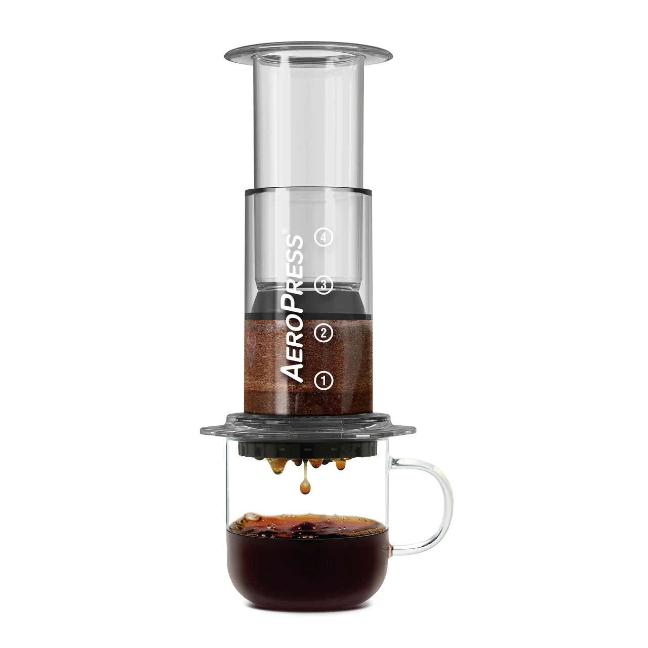 AeroPress Clear Colors Coffee and Espresso Maker - Portable Travel Coffee Press for Home, Office & Camping | Makes Rich Espresso & Smooth Coffee
